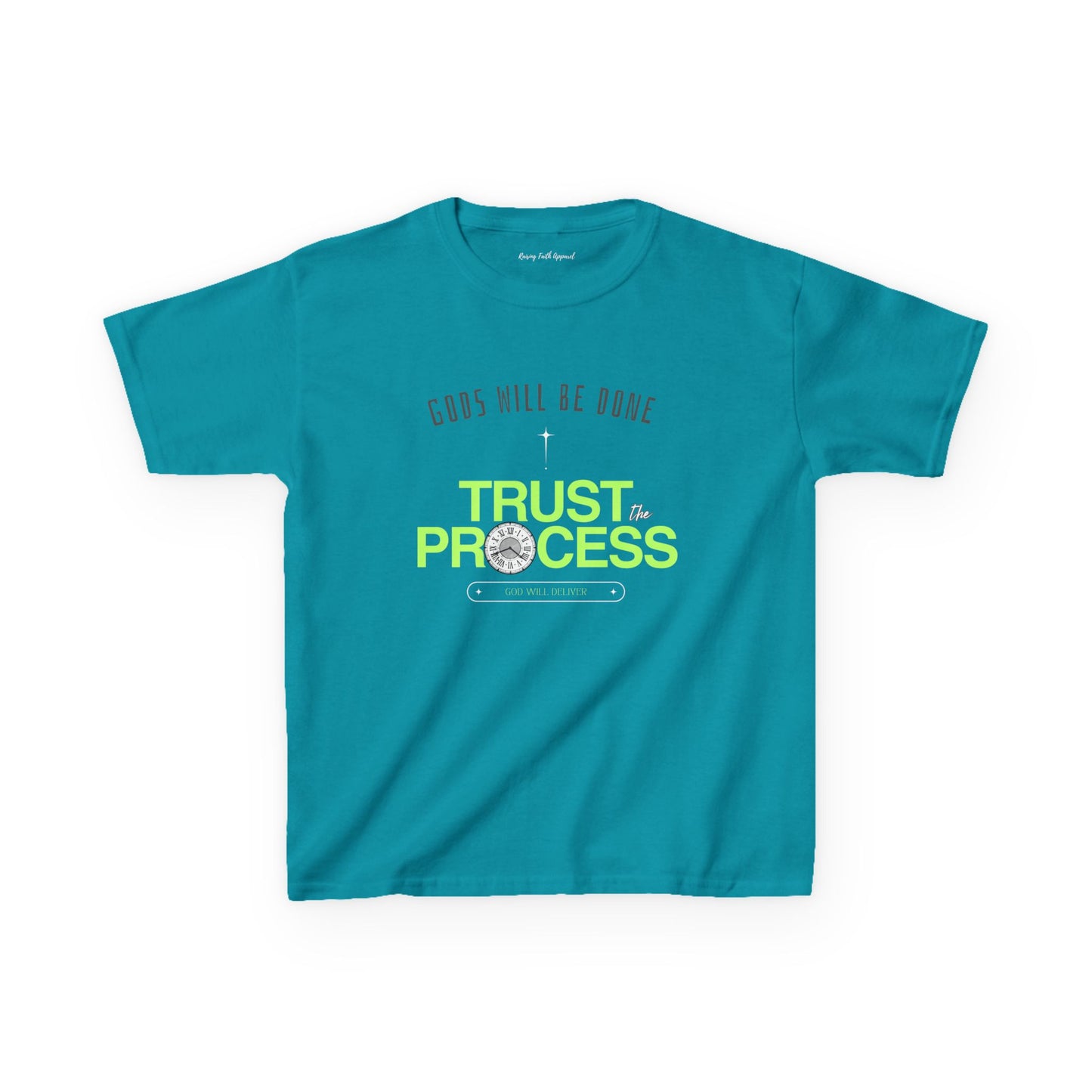 Trust The Process Youth Unisex Heavy Cotton Tee