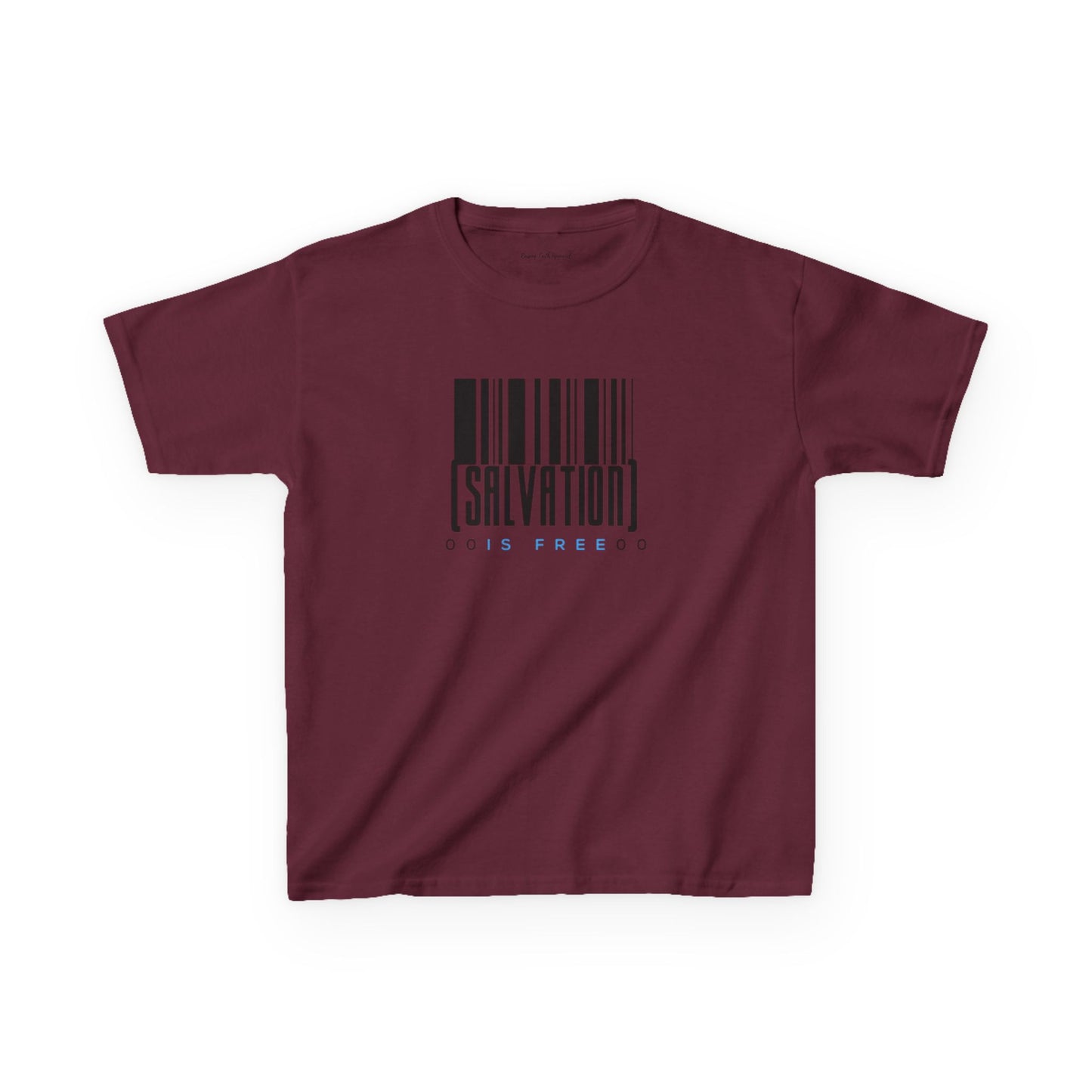 Salvation Is Free Youth Unisex Tee- Kids Heavy Cotton Tee