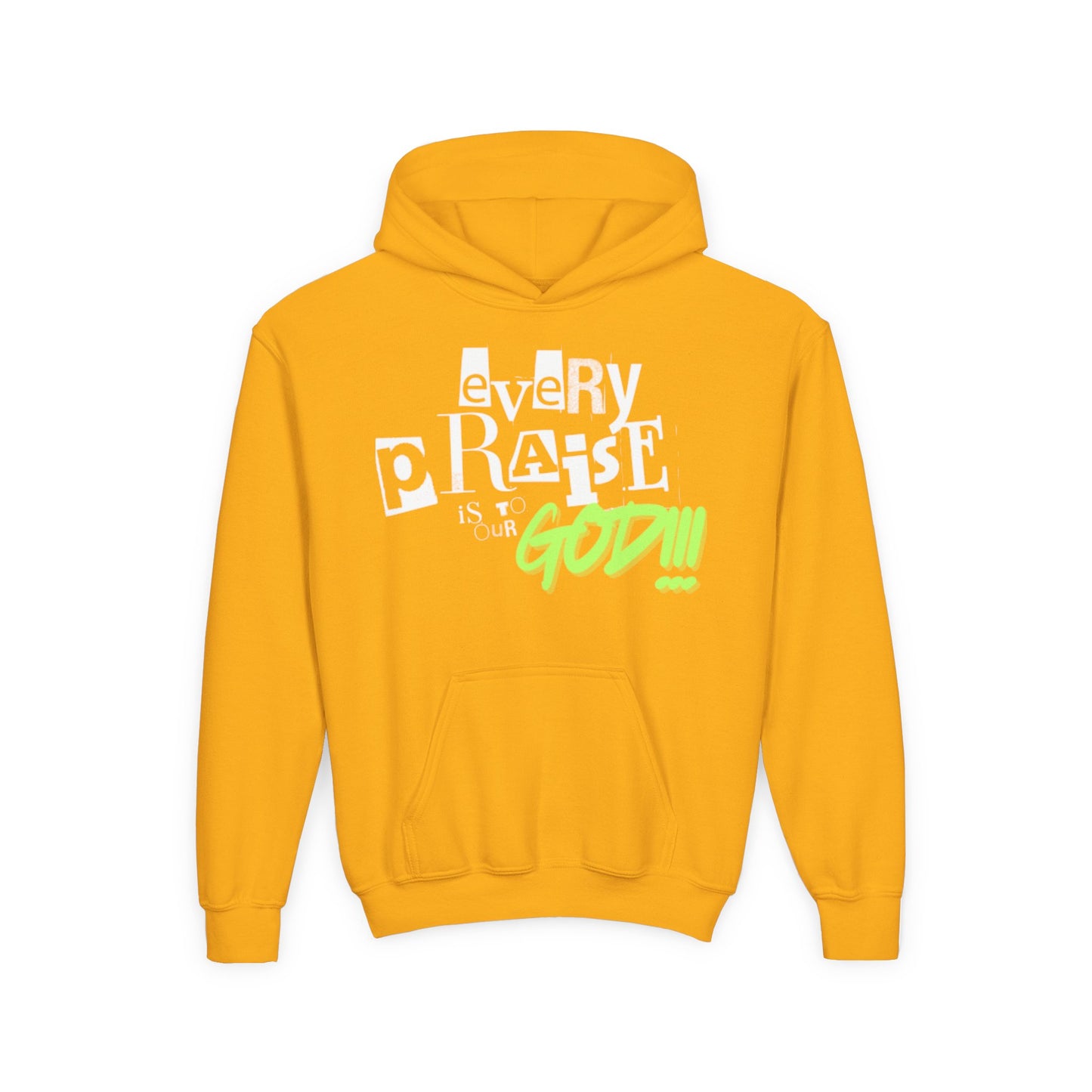 Every Praise Youth Unisex Hoodie- Youth Heavy Blend Hooded Sweatshirt