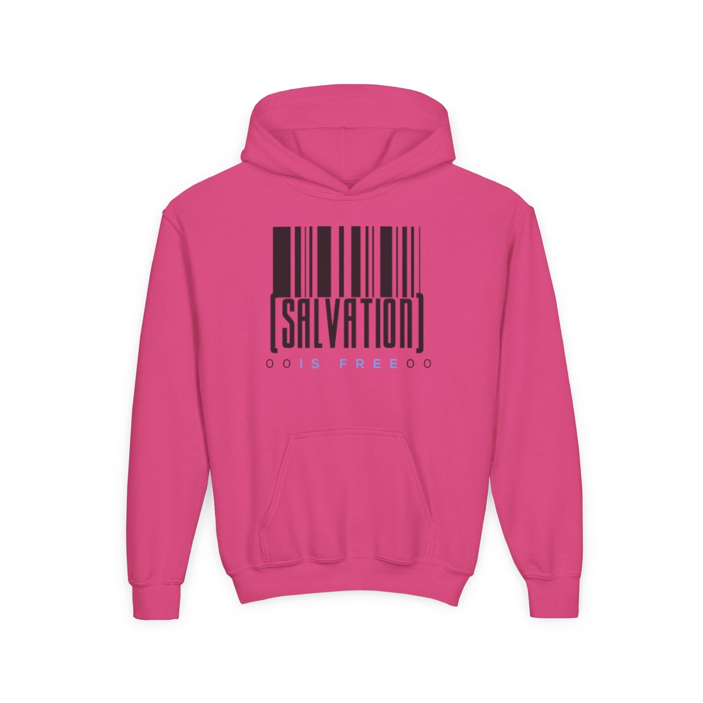 Salvation Is Free Youth Unisex Hoodie- Youth Heavy Blend Hooded Sweatshirt