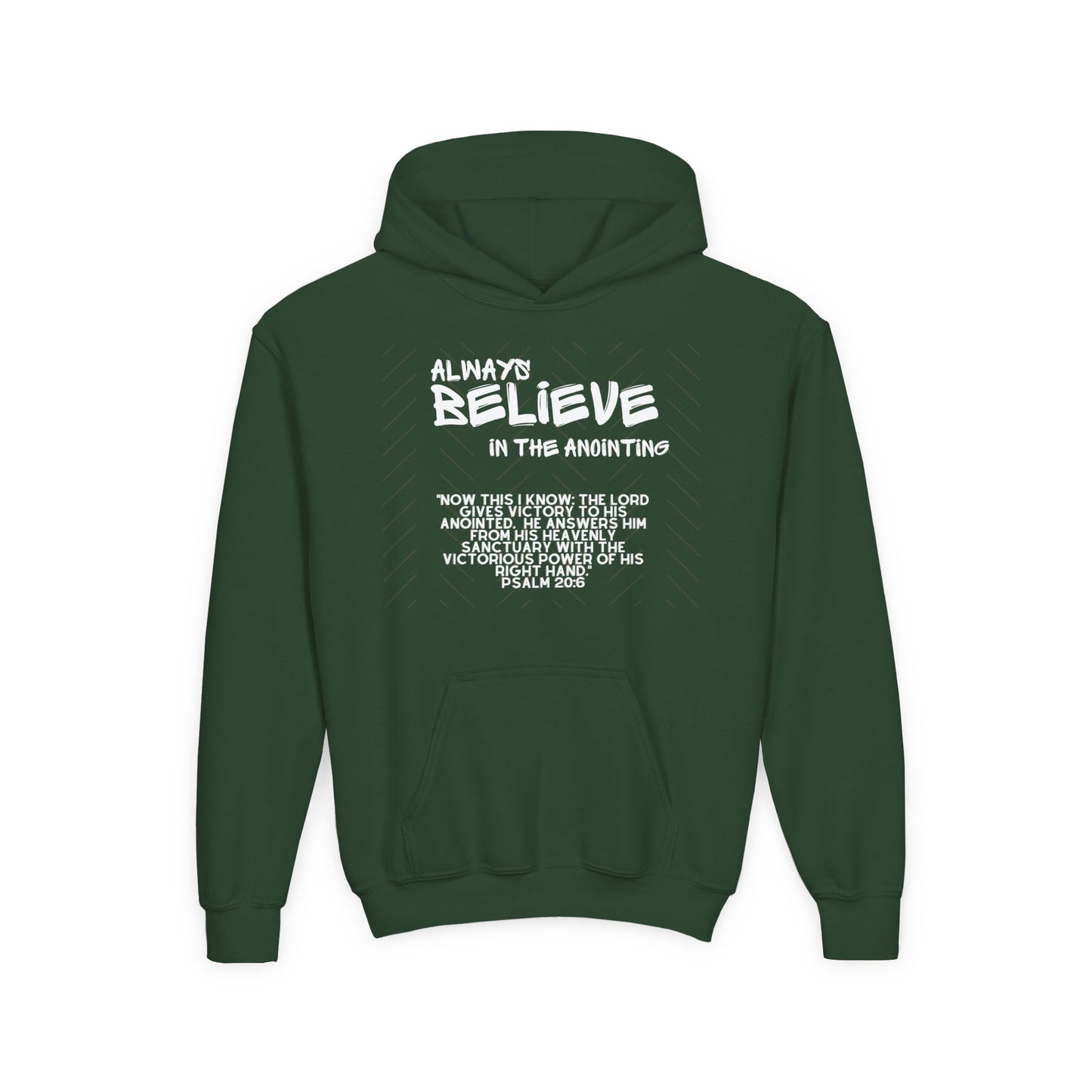 Always Believe Youth Unisex Heavy Cotton Blend Hoodie