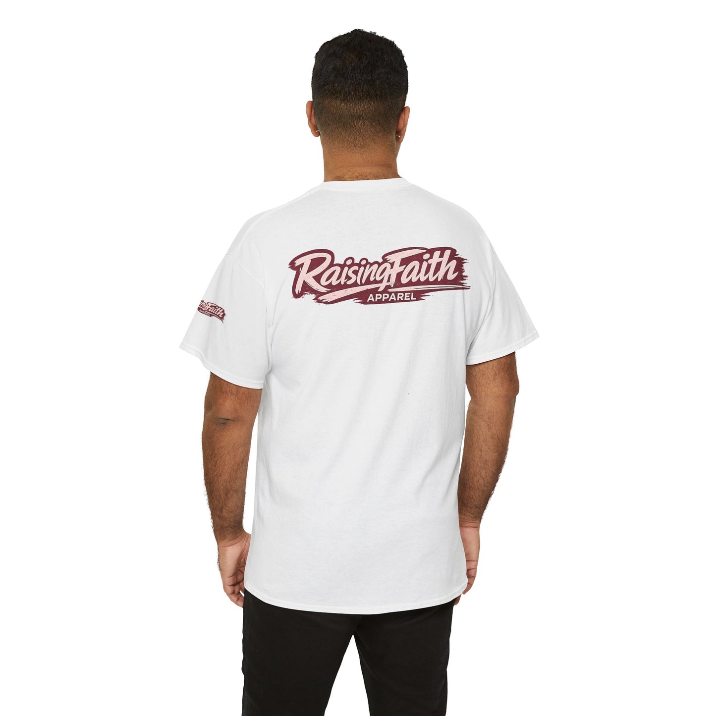 "God Don't Miss" Faith Adult Unisex T-Shirt- Maroon