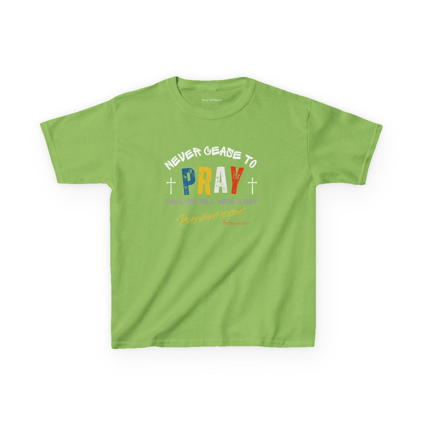 Pray Without Ceasing Unisex Youth Tee