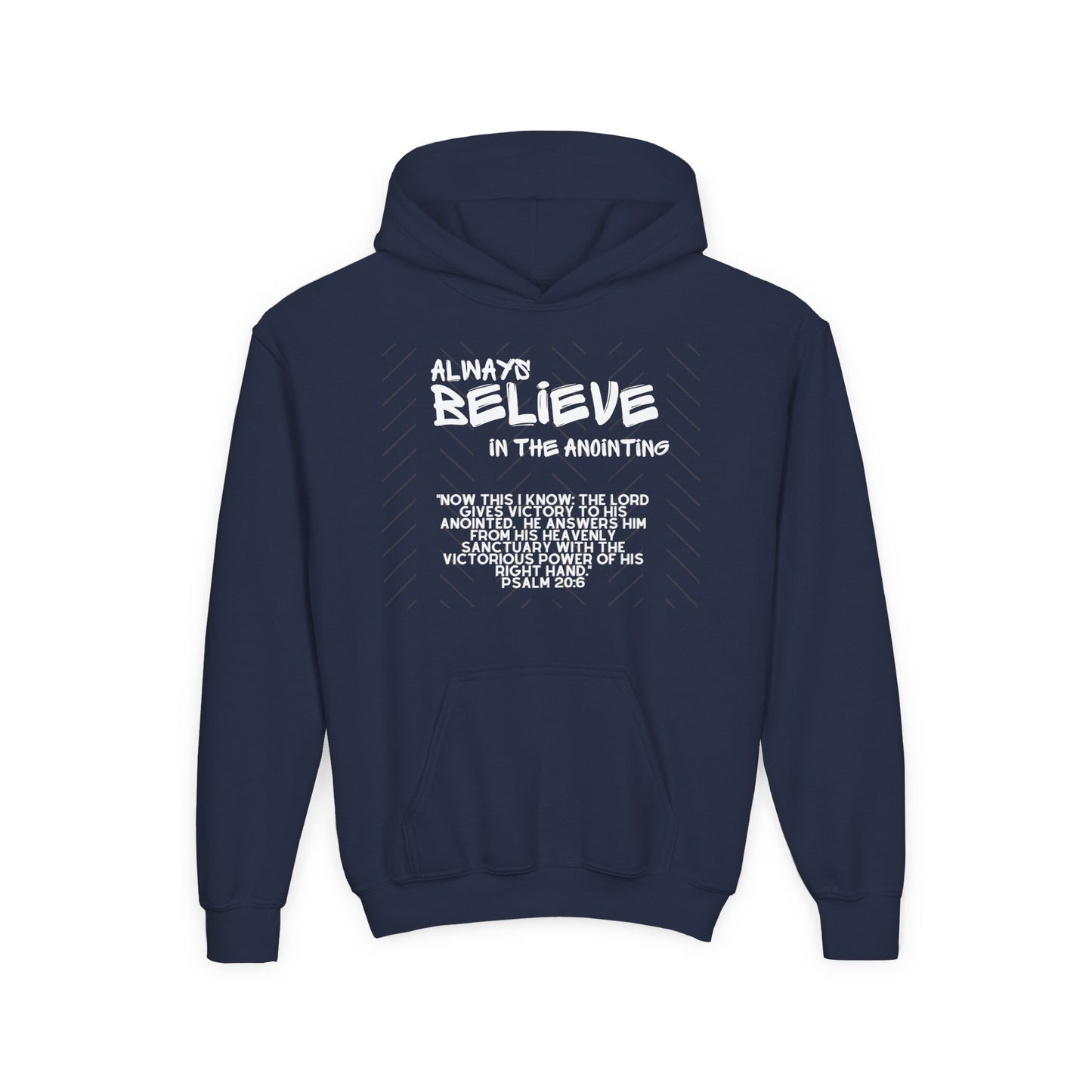 Always Believe Youth Unisex Heavy Cotton Blend Hoodie