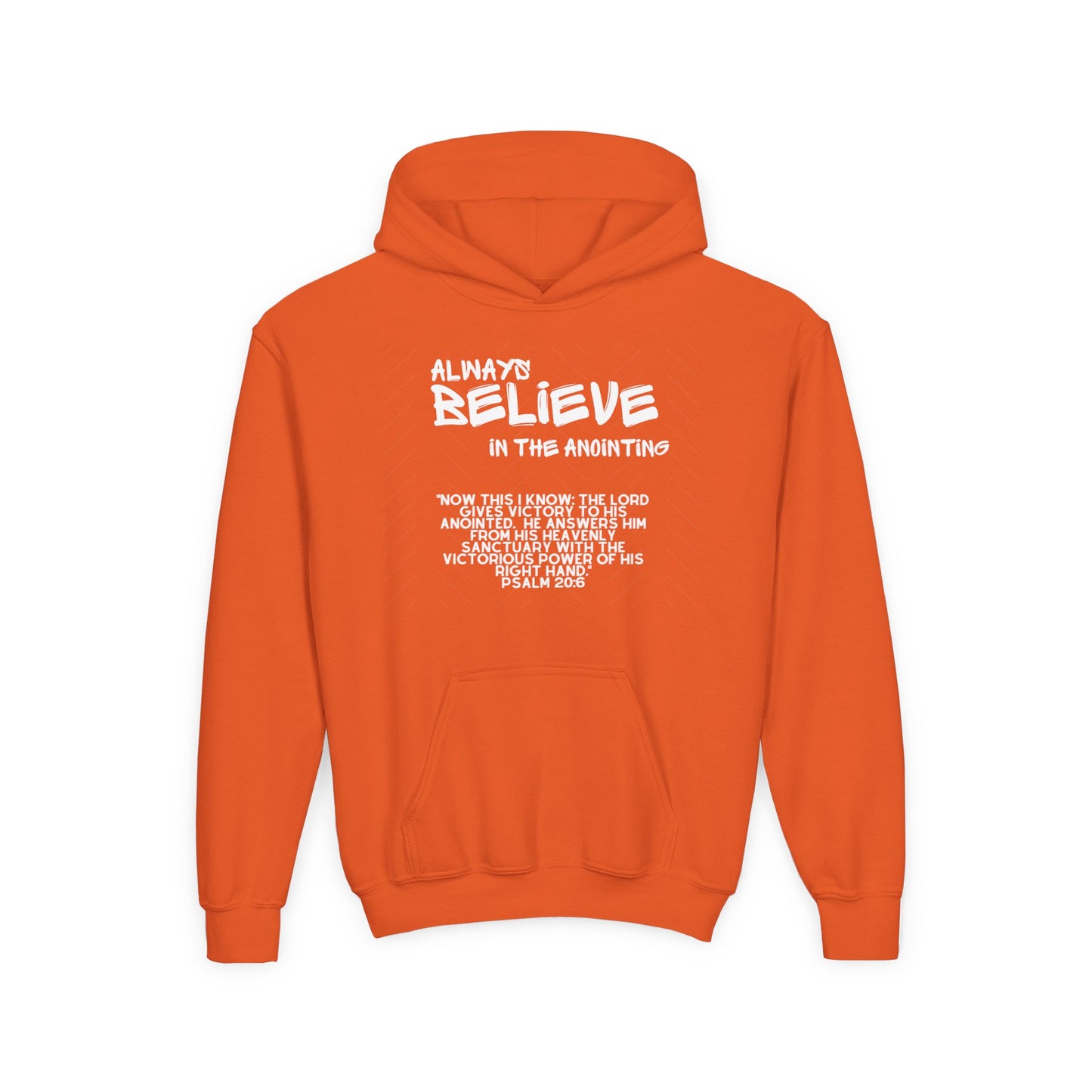 Always Believe Youth Unisex Heavy Cotton Blend Hoodie
