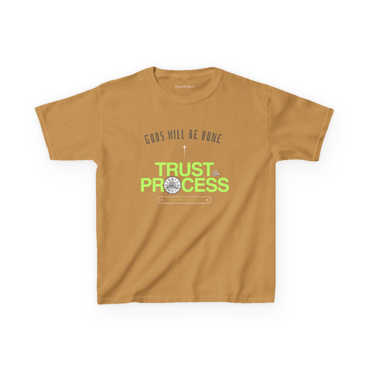 Trust The Process Youth Unisex Heavy Cotton Tee