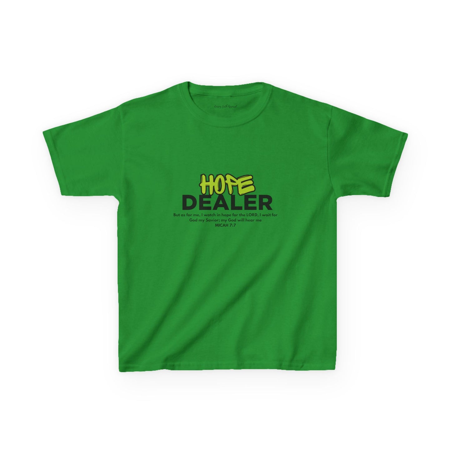 Hope Dealer Youth Unisex Tee- Youth Heavy Cotton Tee