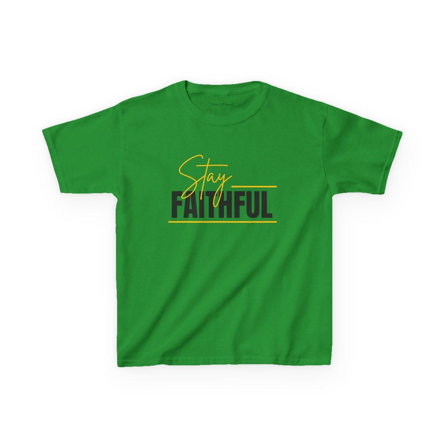 Stay Faithful Youth Unisex Heavy Blend Cotton Tee