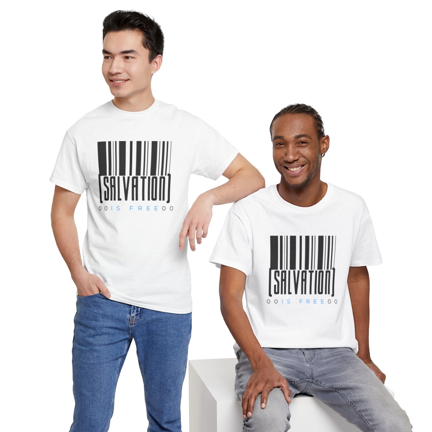 Salvation Is Free Adult Unisex Cotton Tee