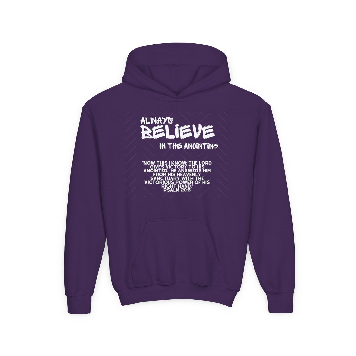 Always Believe Youth Unisex Heavy Cotton Blend Hoodie