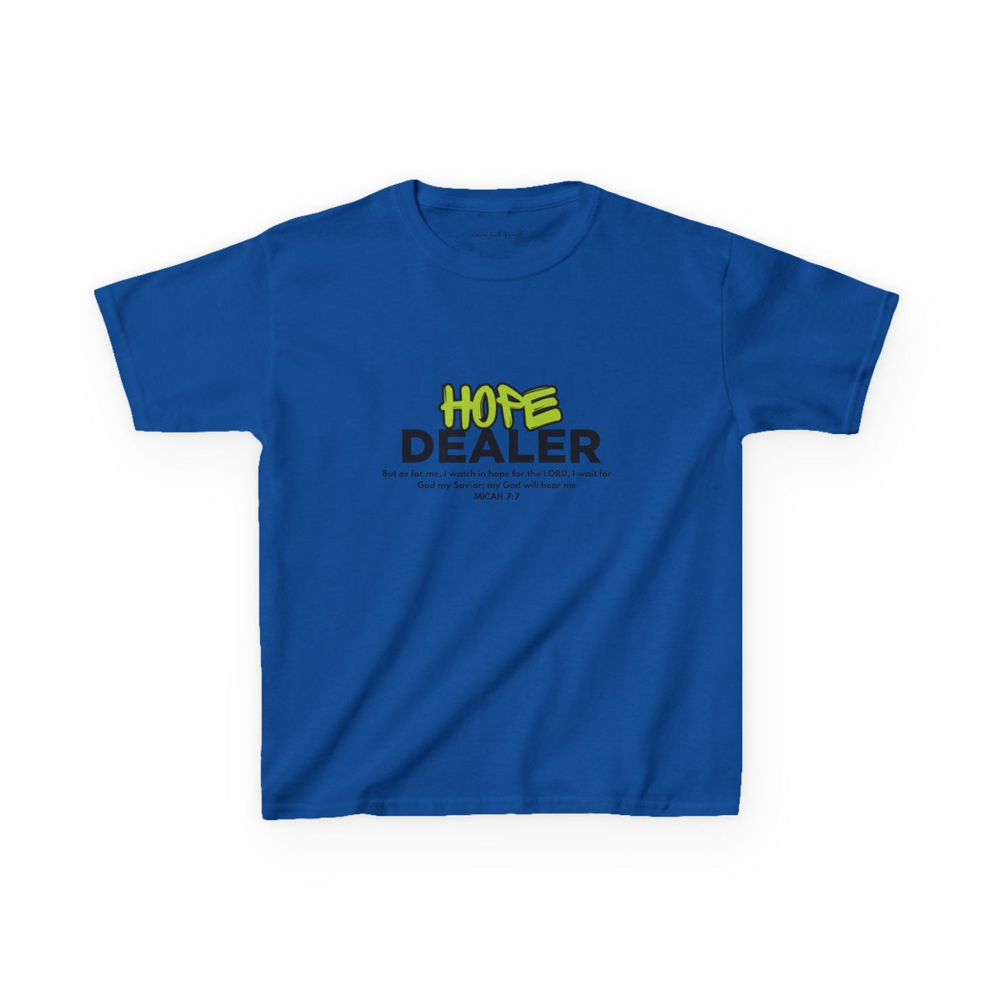 Hope Dealer Youth Unisex Tee- Youth Heavy Cotton Tee