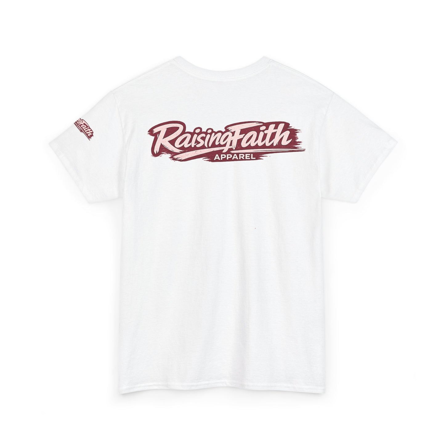 "God Don't Miss" Faith Adult Unisex T-Shirt- Maroon