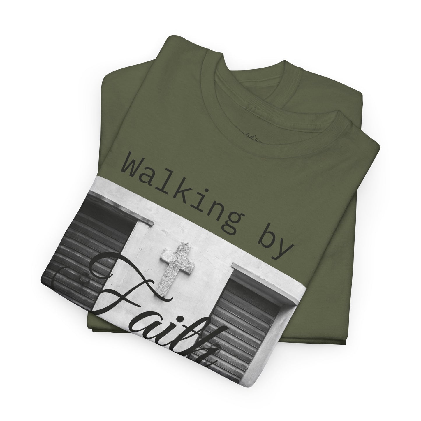 Adult Unisex Walking by Faith T-Shirt