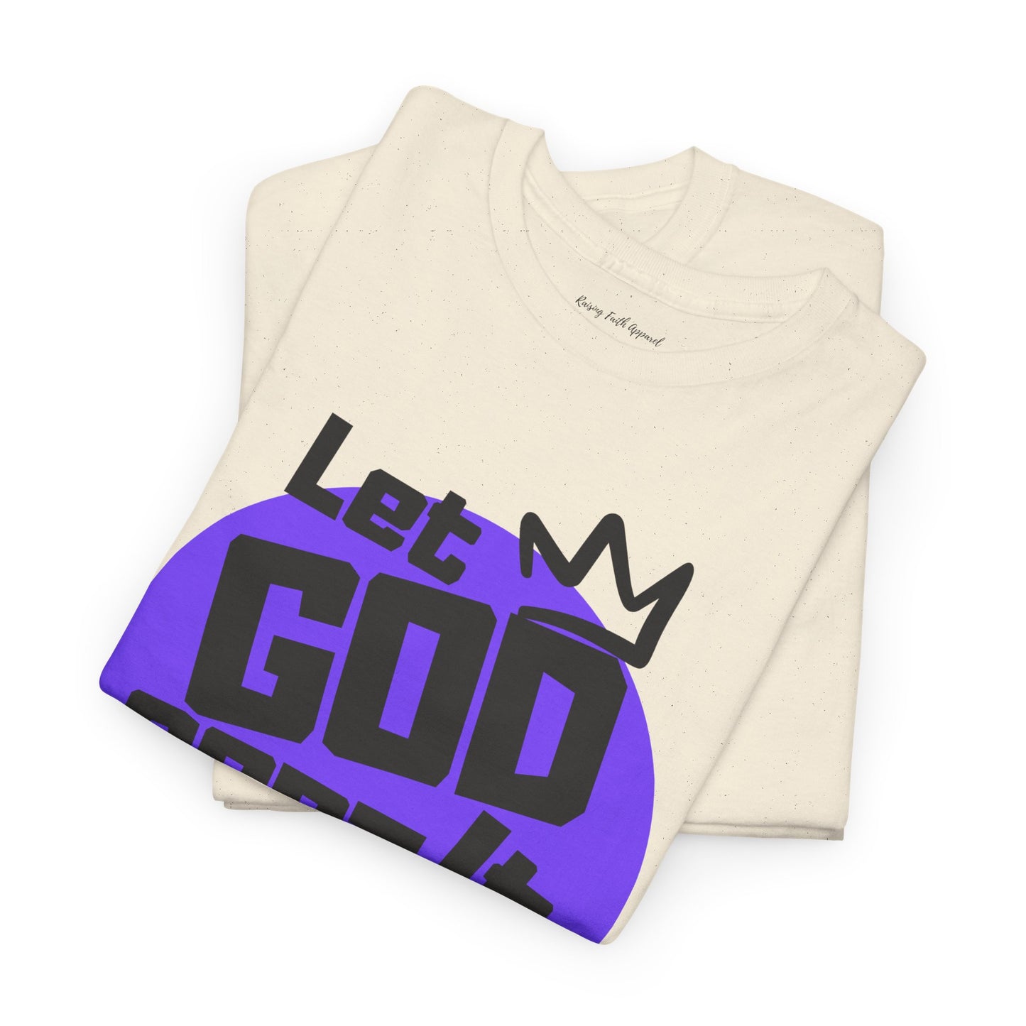 Let God Sort It Out Adult Unisex Heavy Cotton Tee