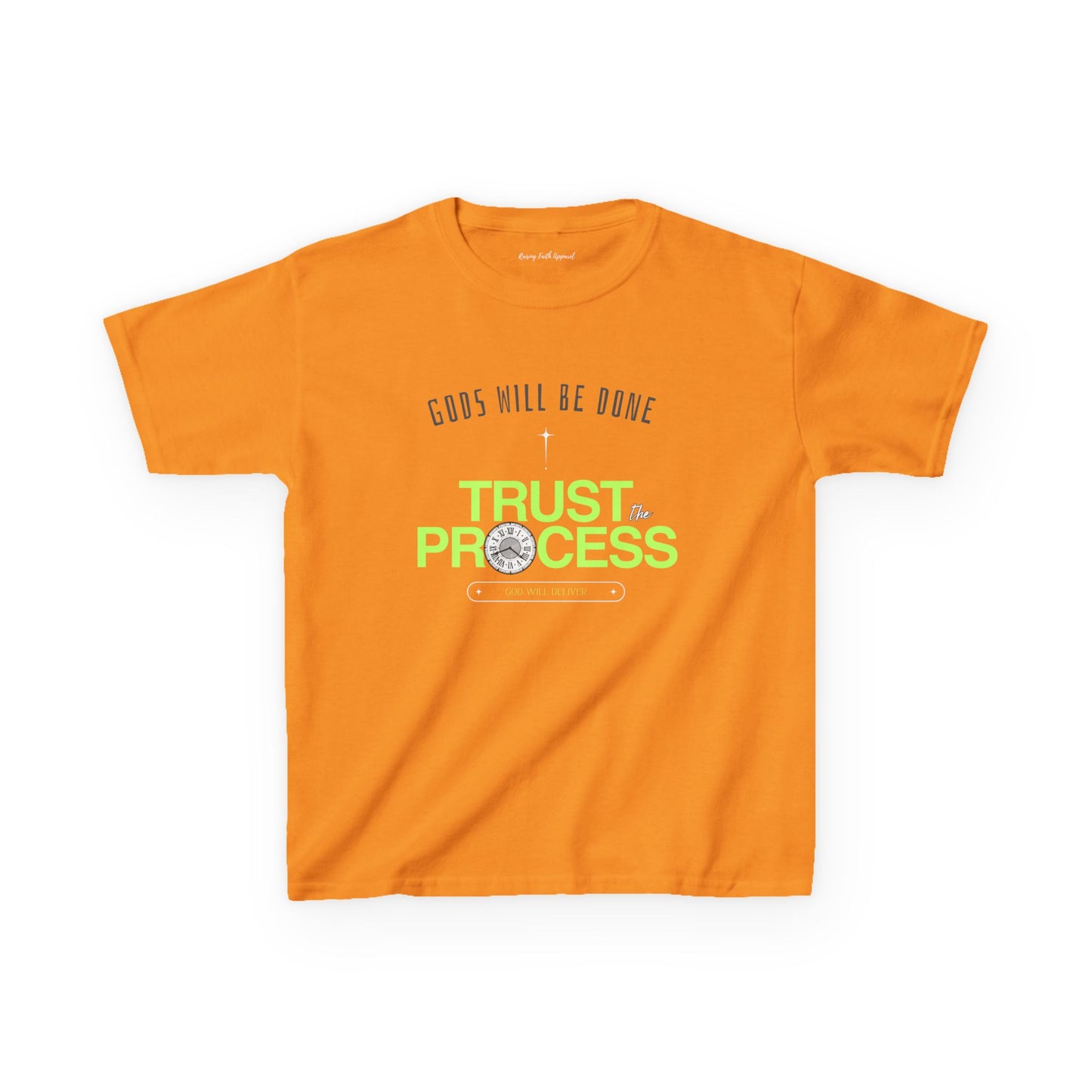 Trust The Process Youth Unisex Heavy Cotton Tee