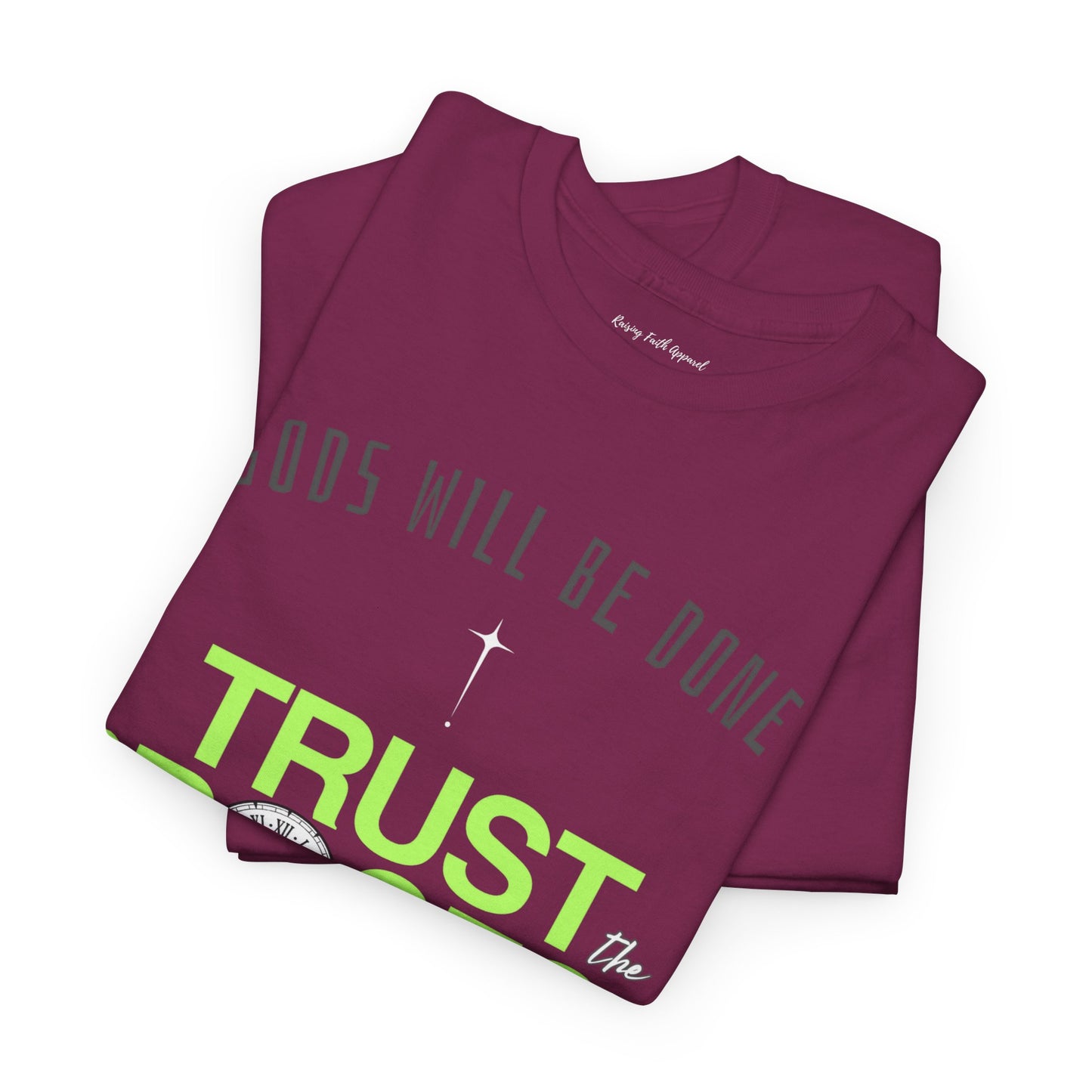 Trust The Process Adult Unisex Heavy Cotton Tee
