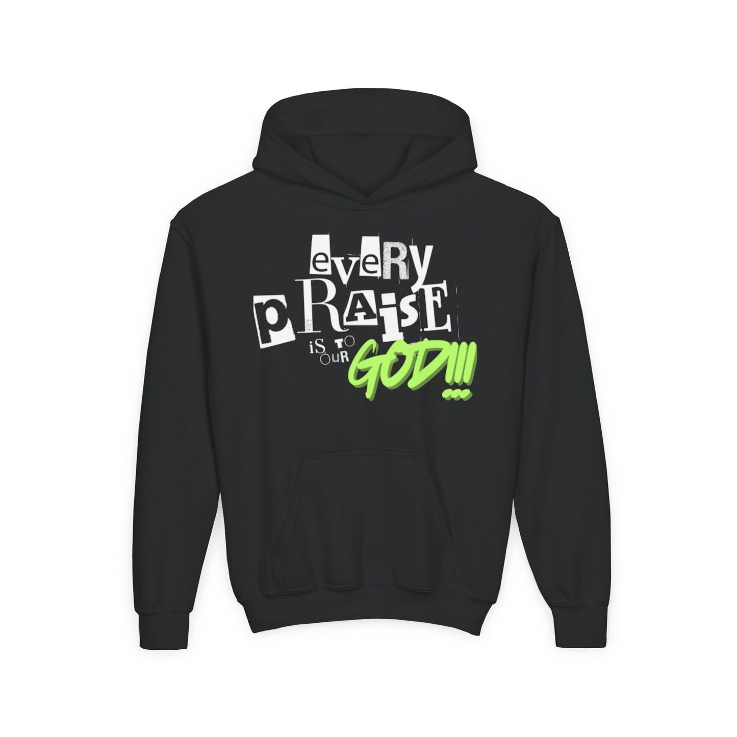 Every Praise Youth Unisex Hoodie- Youth Heavy Blend Hooded Sweatshirt