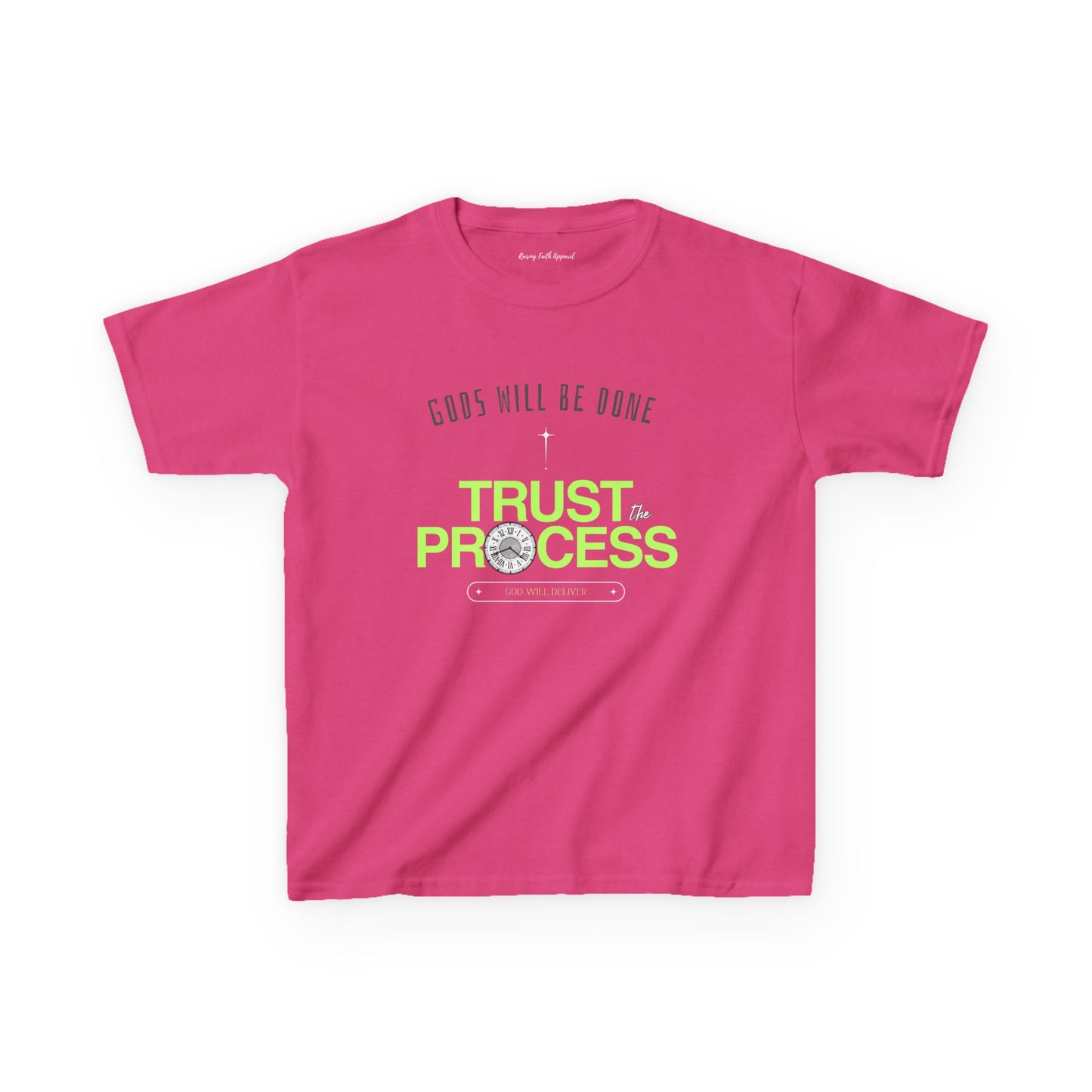 Trust The Process Youth Unisex Heavy Cotton Tee