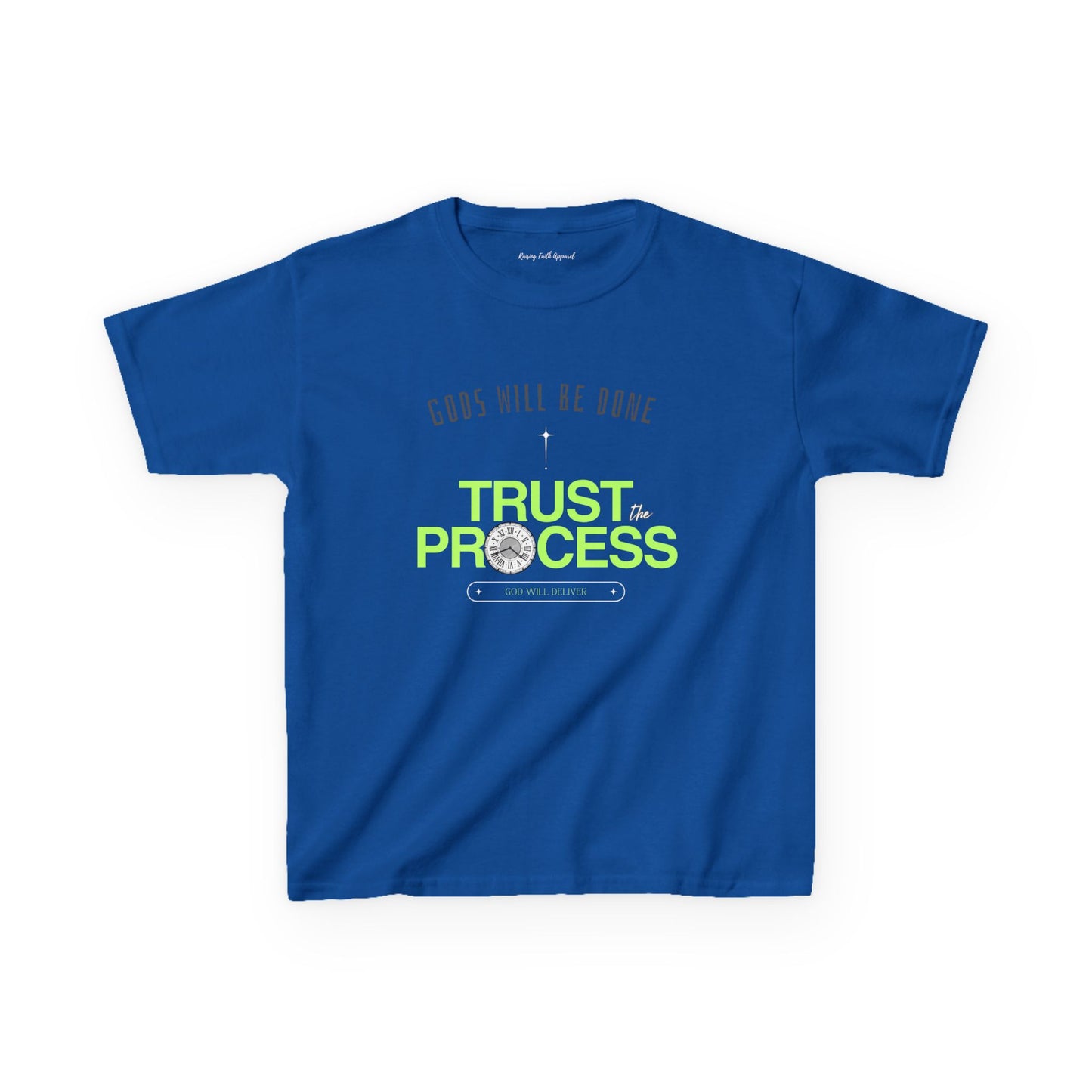 Trust The Process Youth Unisex Heavy Cotton Tee