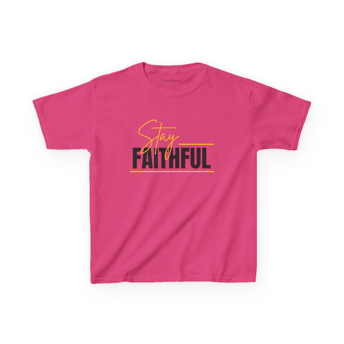 Stay Faithful Youth Unisex Heavy Blend Cotton Tee