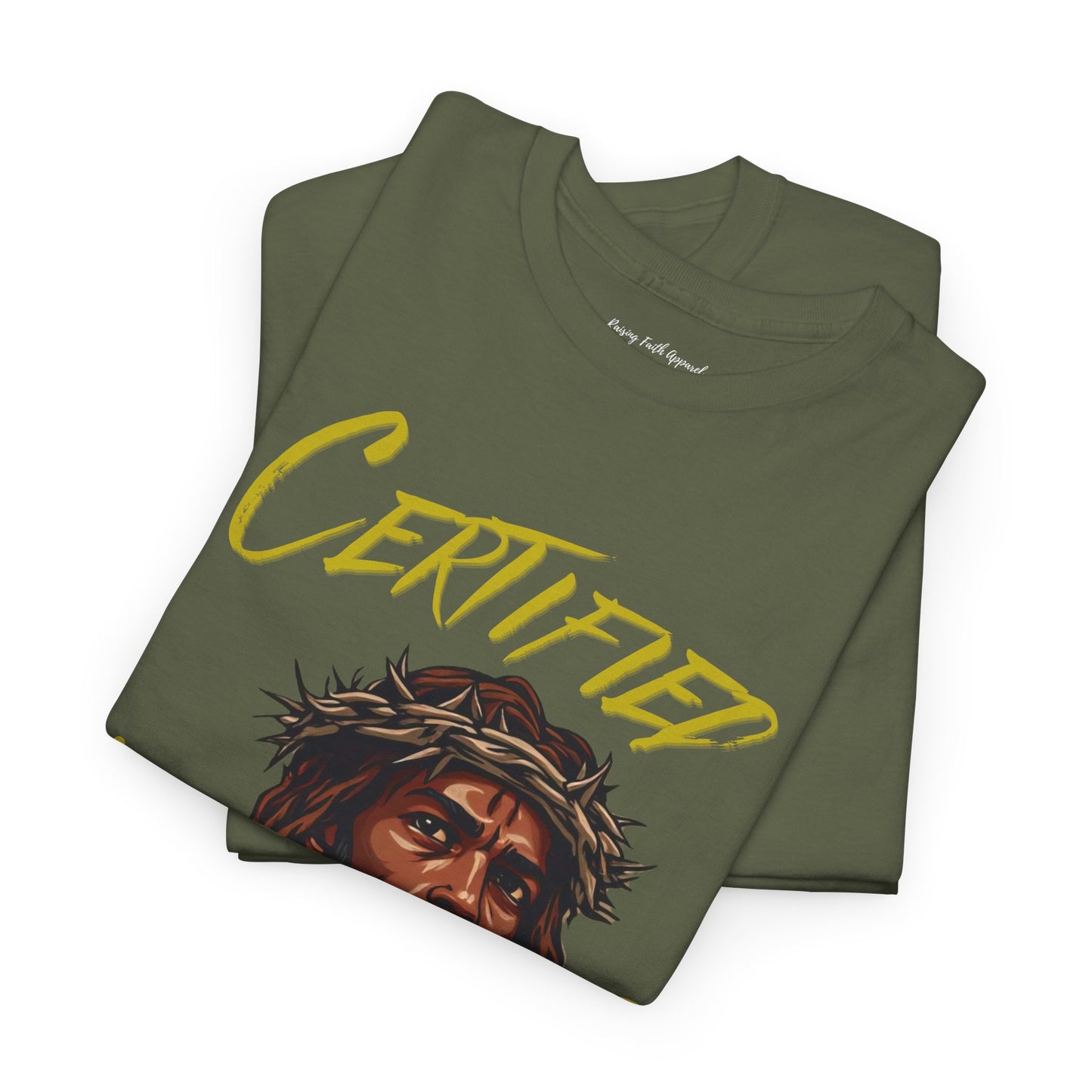 Certified Healer Adult Unisex Heavy Cotton Tee