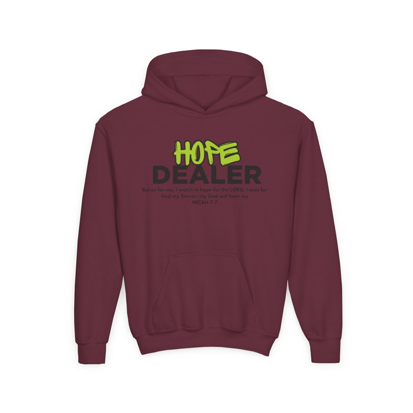 Hope Dealer Youth Unisex Hoodie - Youth Heavy Blend Hooded Sweatshirt