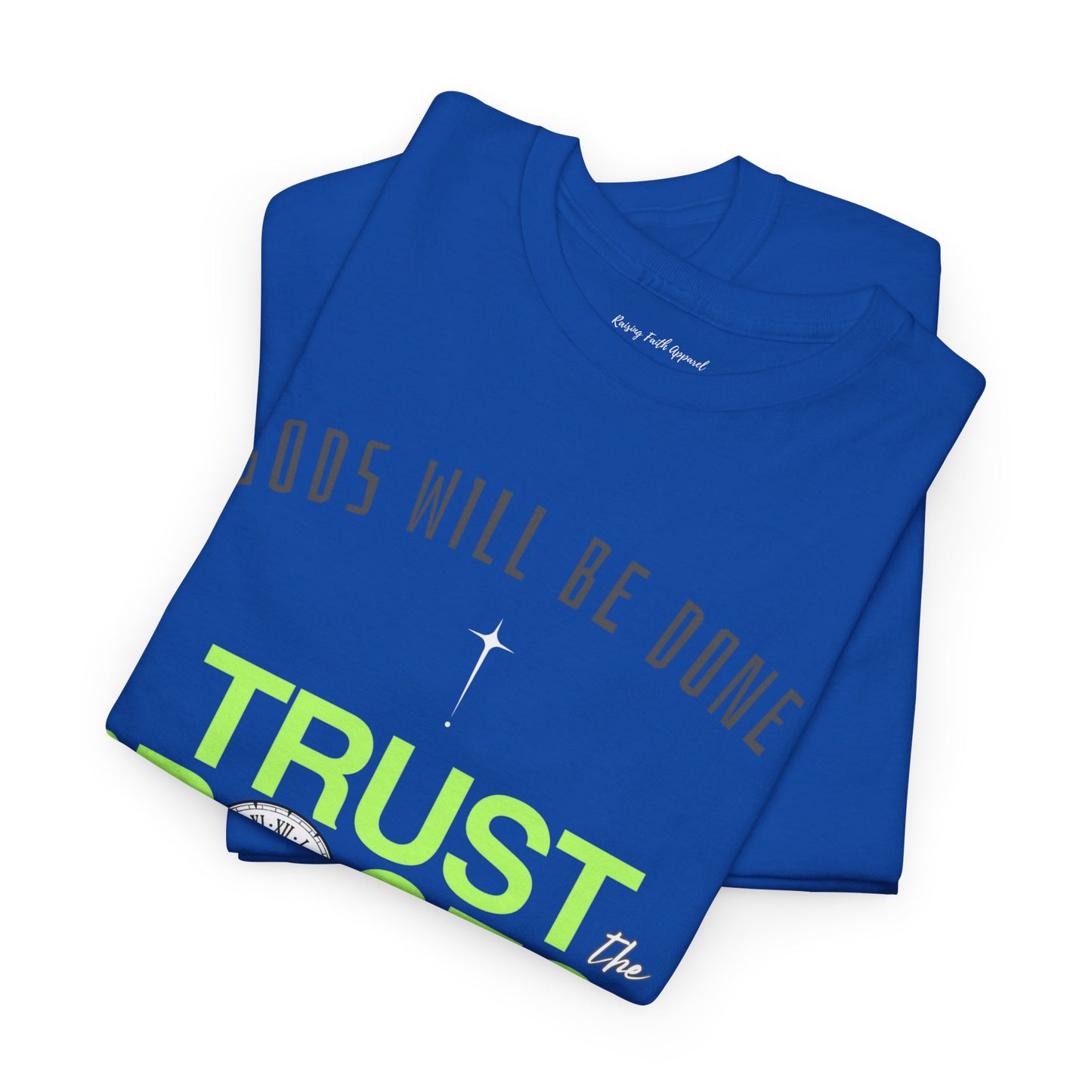 Trust The Process Adult Unisex Heavy Cotton Tee
