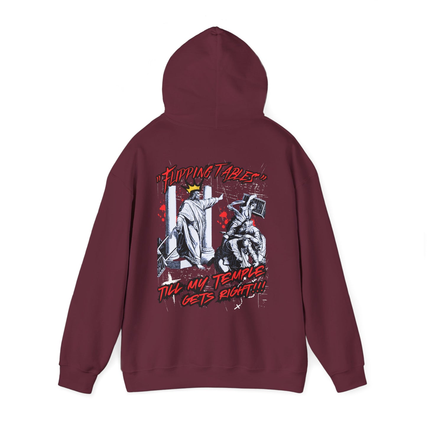 Flippin tables Adult Unisex Hoodie