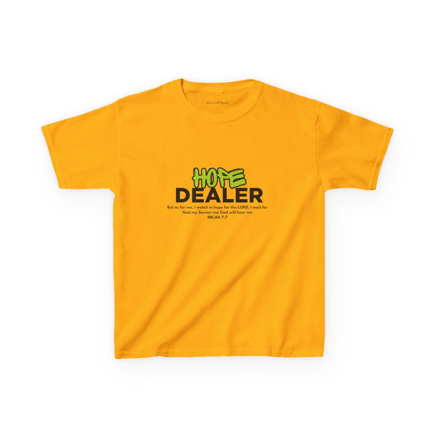 Hope Dealer Youth Unisex Tee- Youth Heavy Cotton Tee