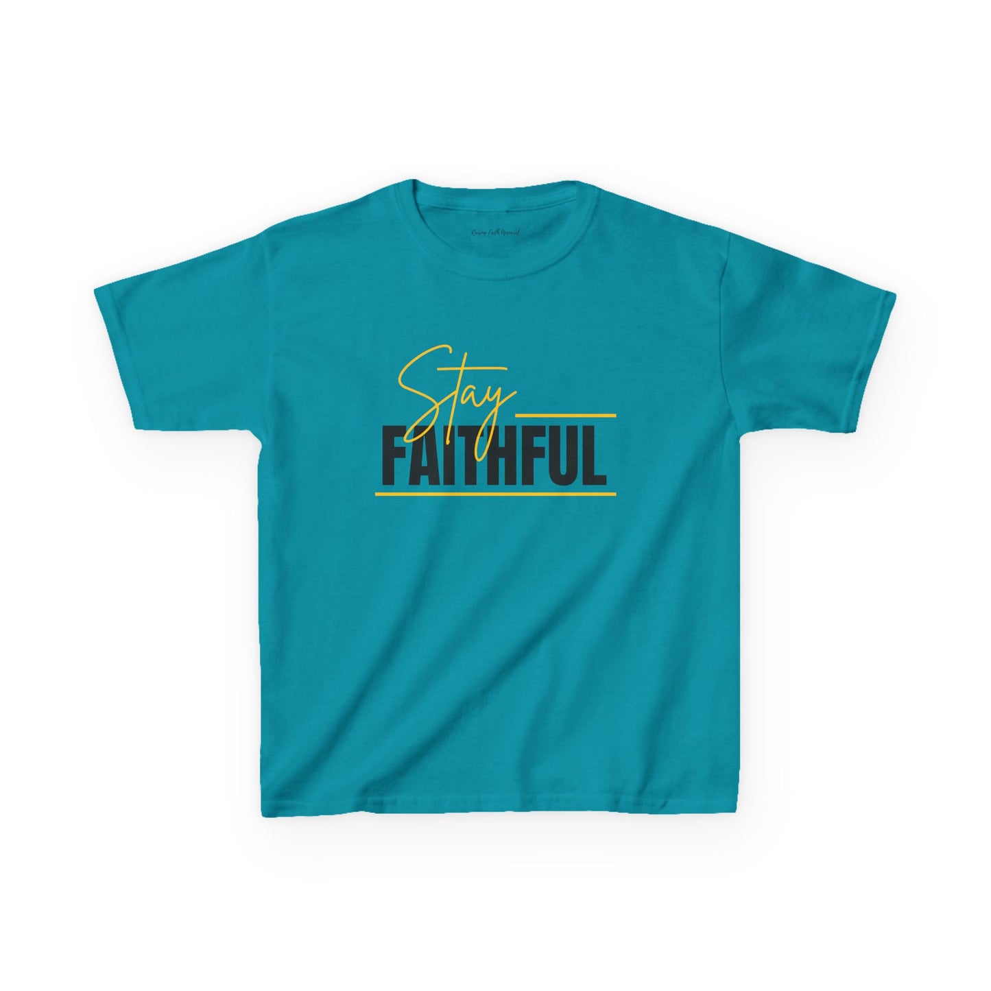 Stay Faithful Youth Unisex Heavy Blend Cotton Tee