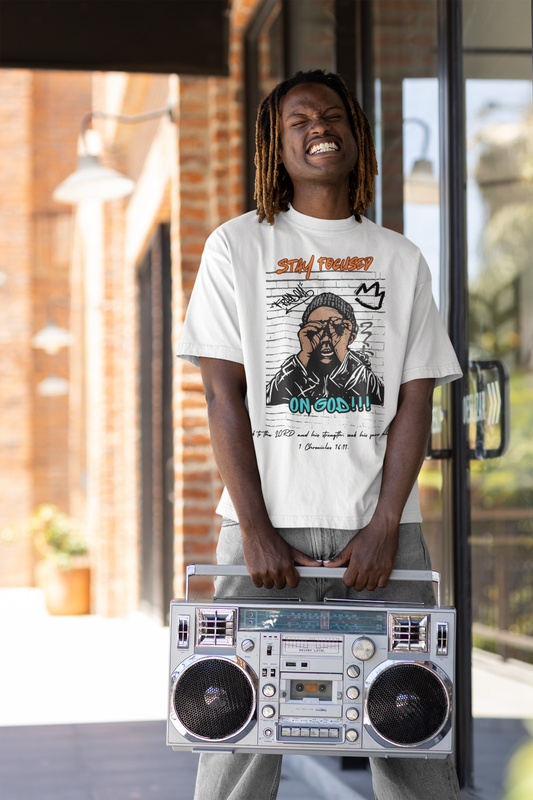 Stay Focused Adult Unisex Tee
