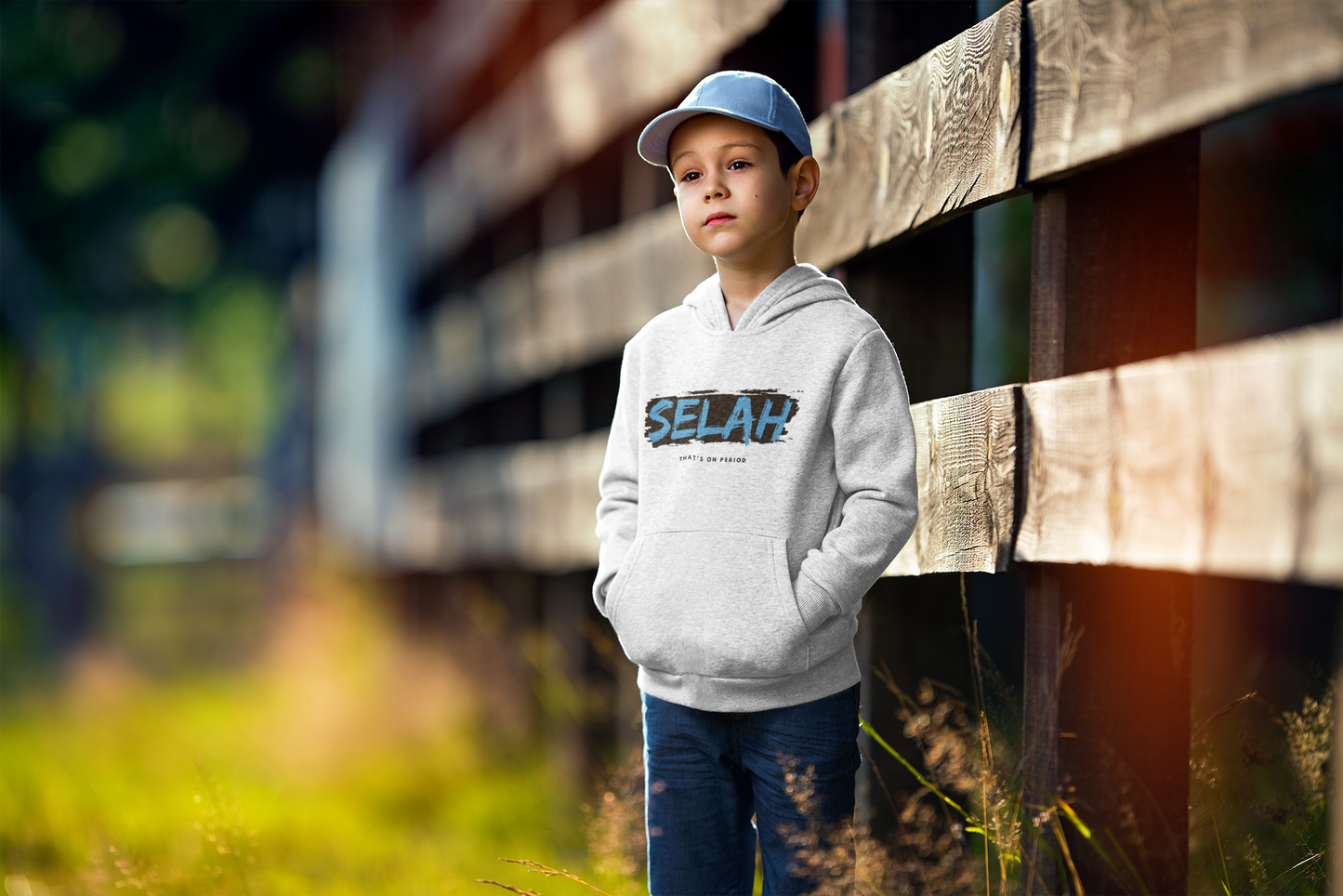 Selah Youth Unisex Hoodie- Youth Heavy Blend Hooded Sweatshirt