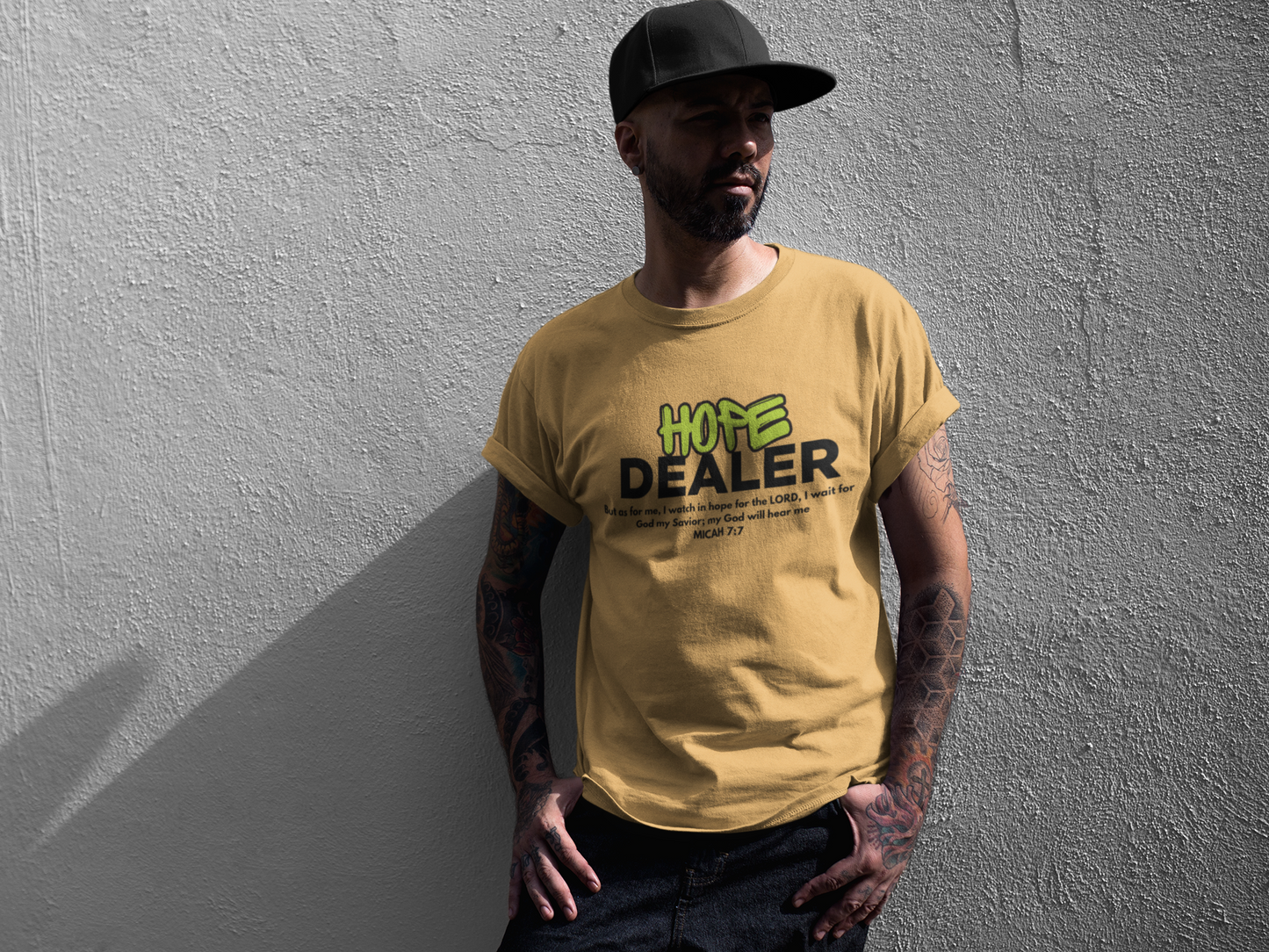 Hope Dealer Adult Unisex Tee- Unisex Heavy Cotton Tee