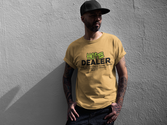 Hope Dealer Adult Unisex Tee- Unisex Heavy Cotton Tee
