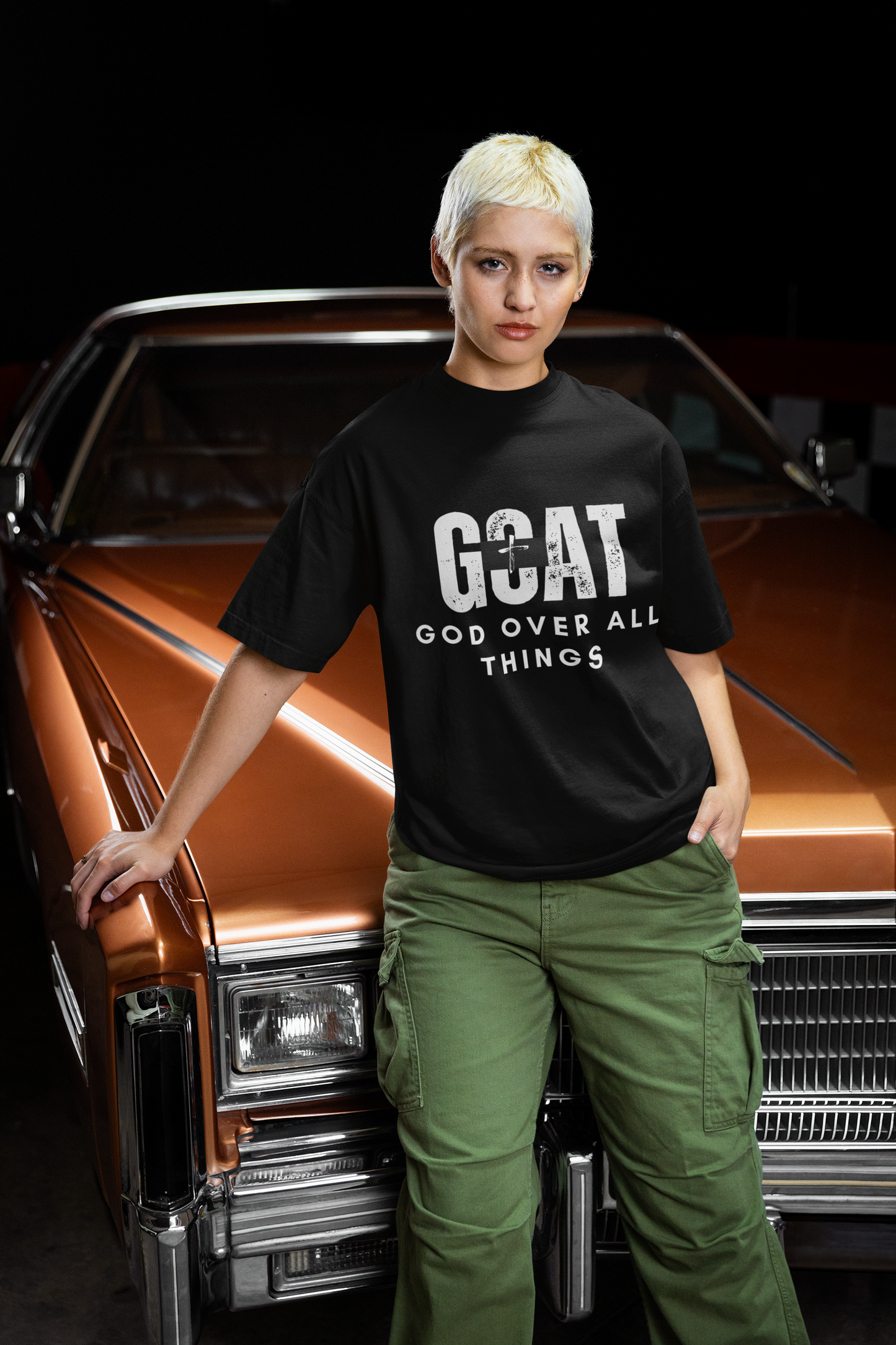 GOAT Adult Unisex Tee - Unisex Heavy Cotton Tee