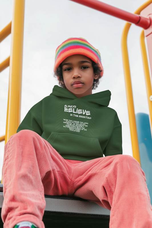 Always Believe Youth Unisex Heavy Cotton Blend Hoodie