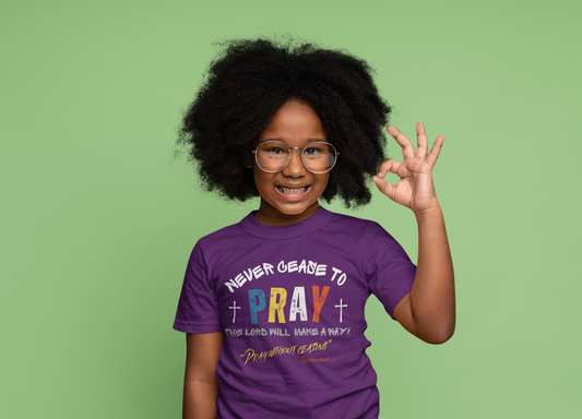 Pray Without Ceasing Unisex Youth Tee