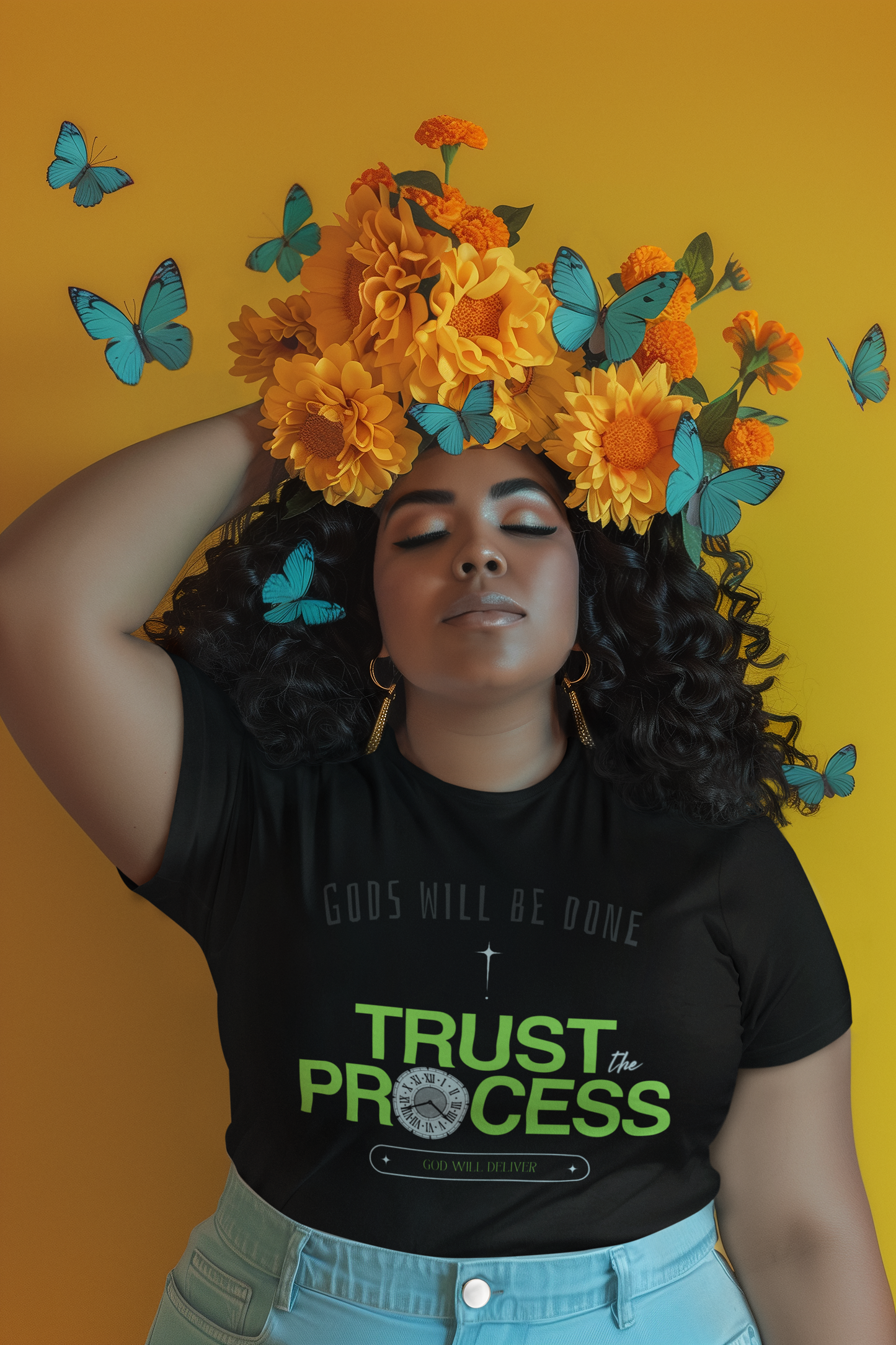 Trust The Process Adult Unisex Heavy Cotton Tee