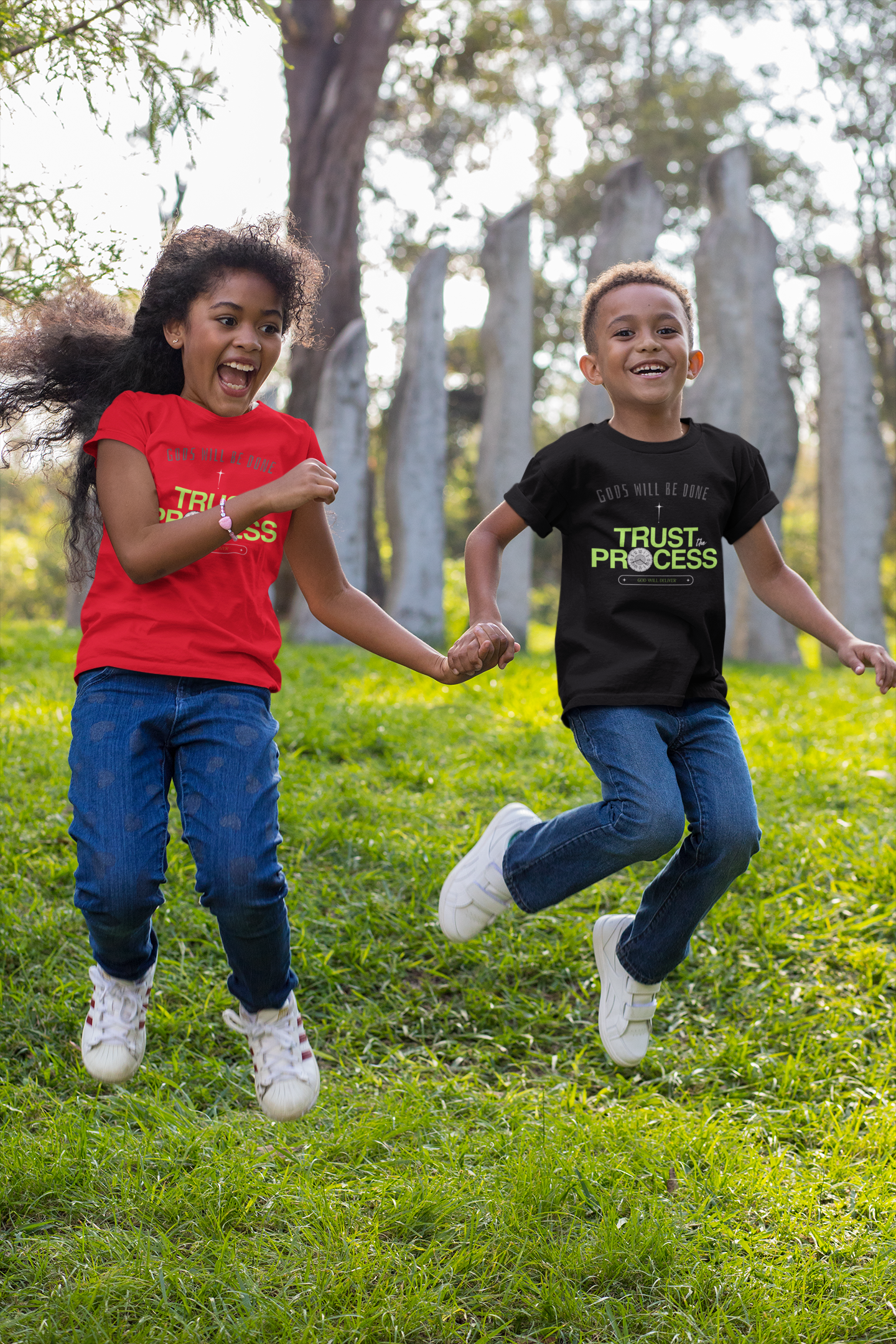 Trust The Process Youth Unisex Heavy Cotton Tee