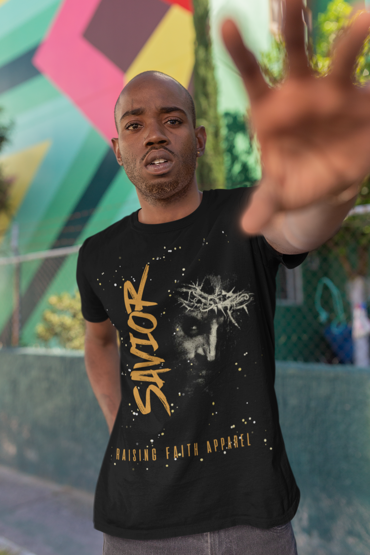 Savior Vibe Graphic Adult Unisex Tee