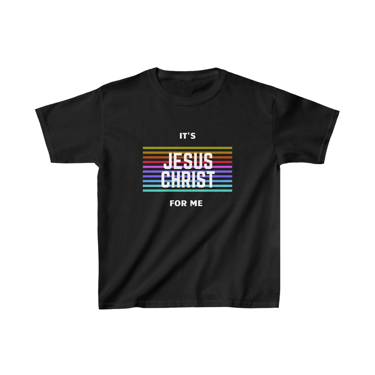 It's Jesus Christ For Me Youth Unisex Tee -Kids Heavy Cotton™ Tee