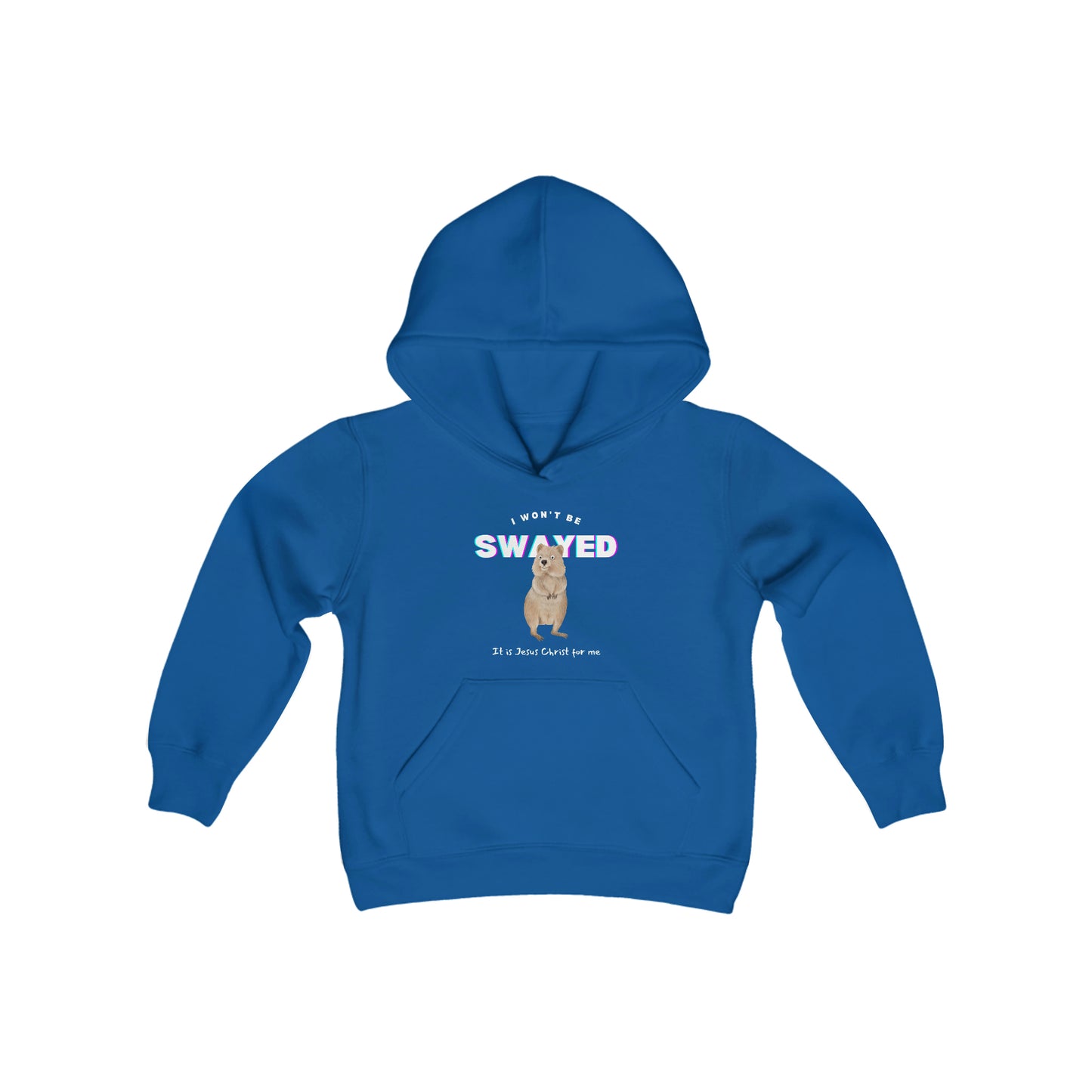 I Won't Be Swayed Youth Unisex Hoodie -Youth Heavy Blend Hooded Sweatshirt
