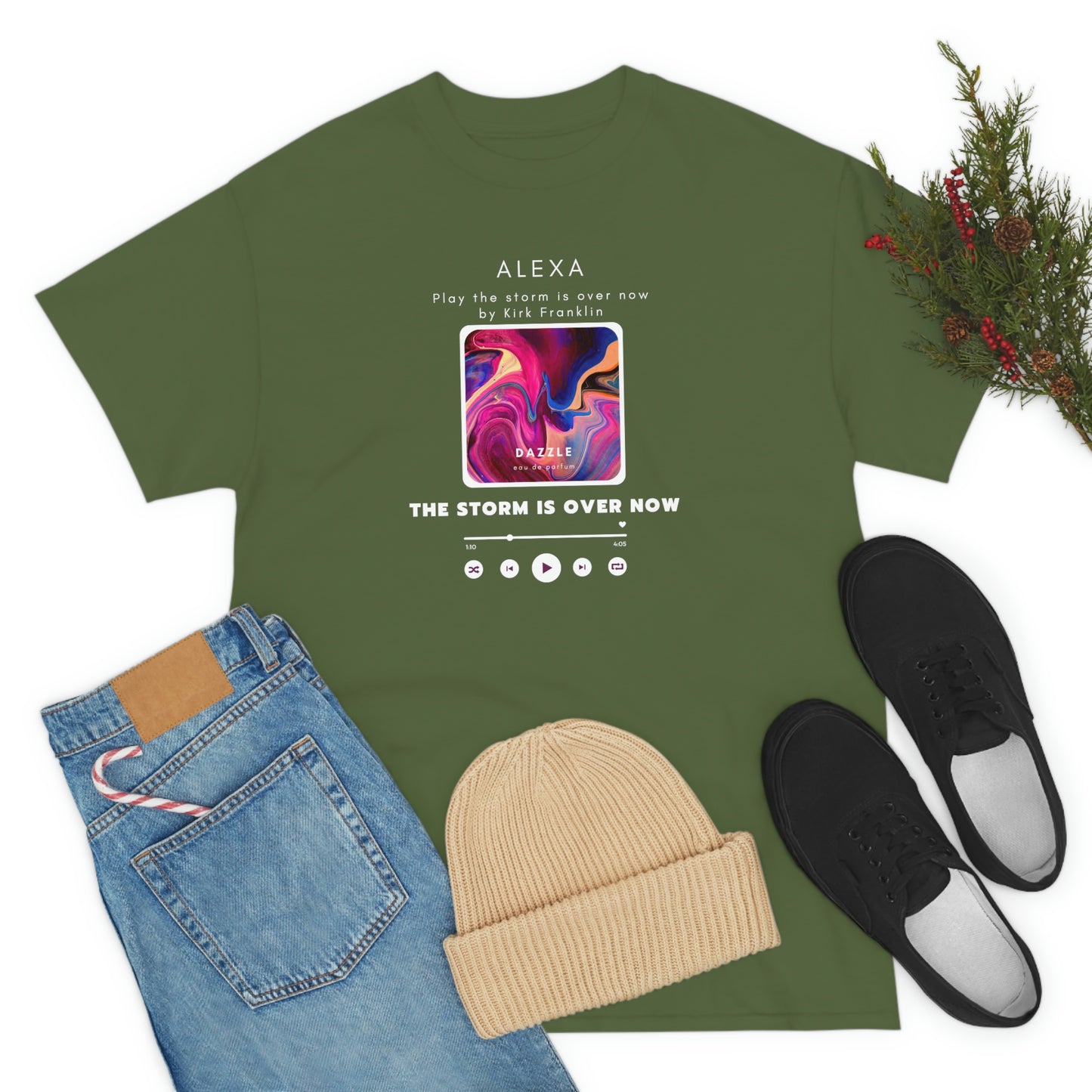 The Storm Is Over Now Adult Unisex Tee -Unisex Heavy Cotton Tee