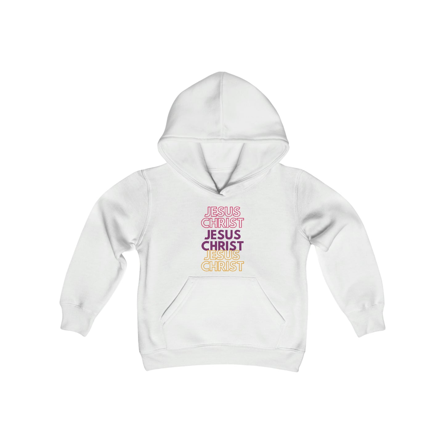 Jesus Christ Youth Unisex Hoodie -Youth Heavy Blend Hooded Sweatshirt