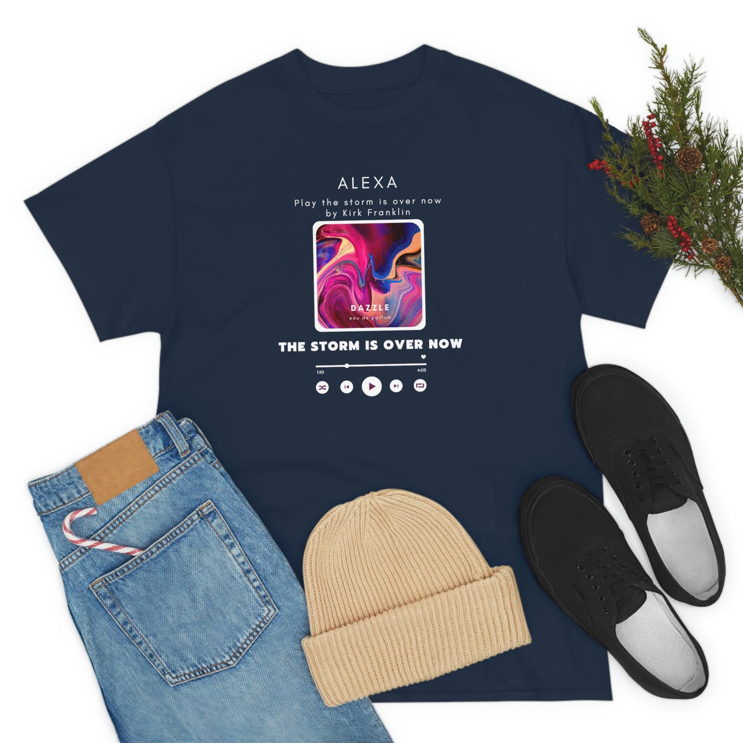 The Storm Is Over Now Adult Unisex Tee -Unisex Heavy Cotton Tee