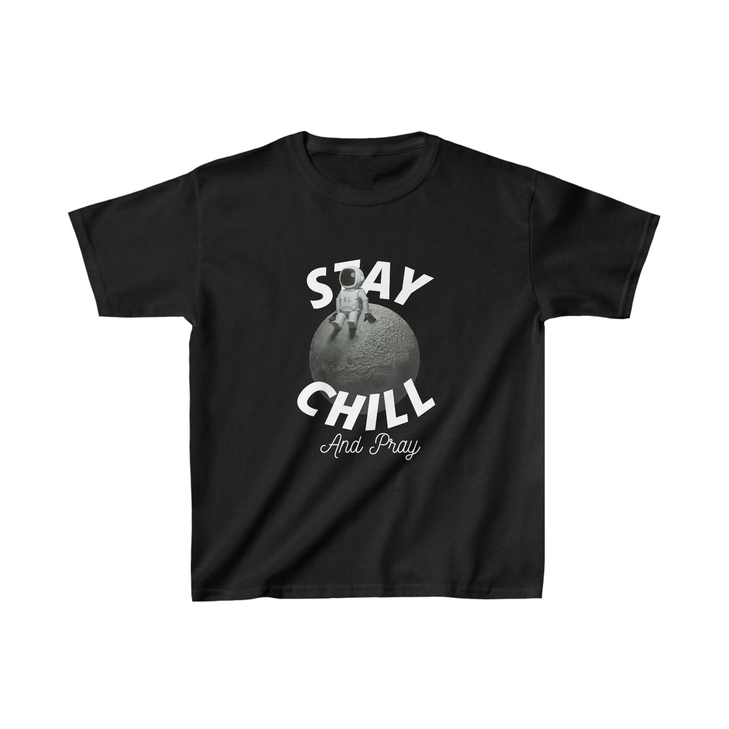 Stay Chill And Pray Youth Unisex Tee -Kids Heavy Cotton™ Tee