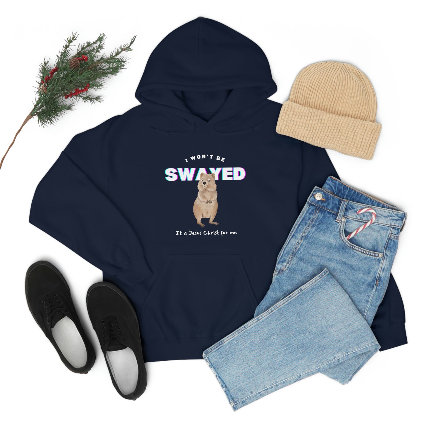 I Won't Be Swayed Adult Unisex Hoodie -Unisex Heavy Blend™ Hooded Sweatshirt