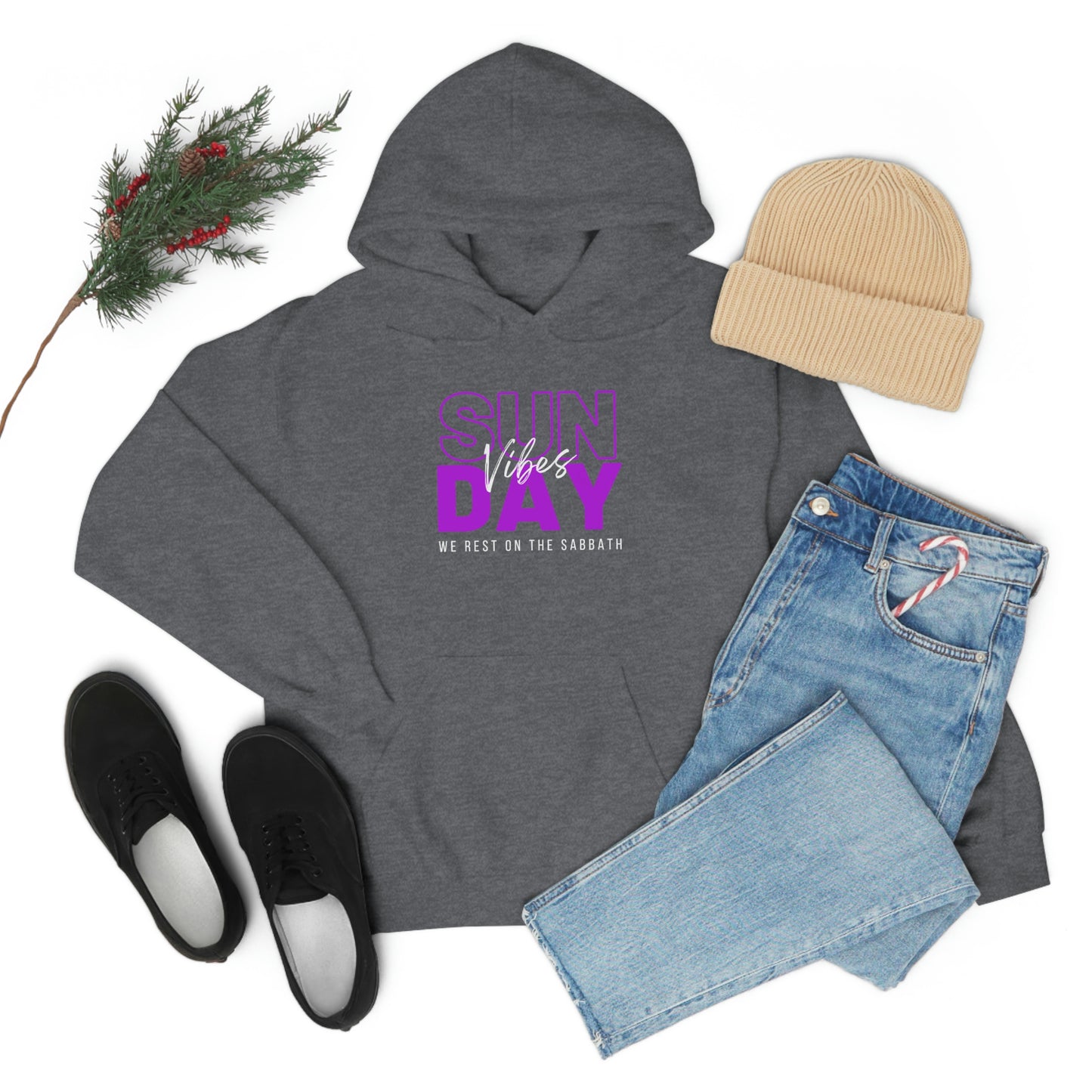 Sunday Vibes Adult Unisex Hoodie -Unisex Heavy Blend™ Hooded Sweatshirt