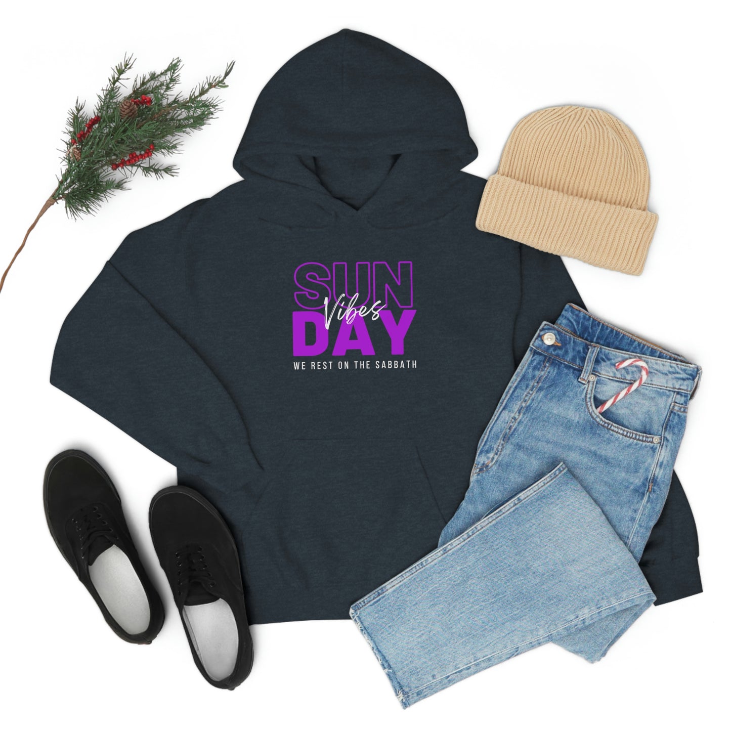 Sunday Vibes Adult Unisex Hoodie -Unisex Heavy Blend™ Hooded Sweatshirt