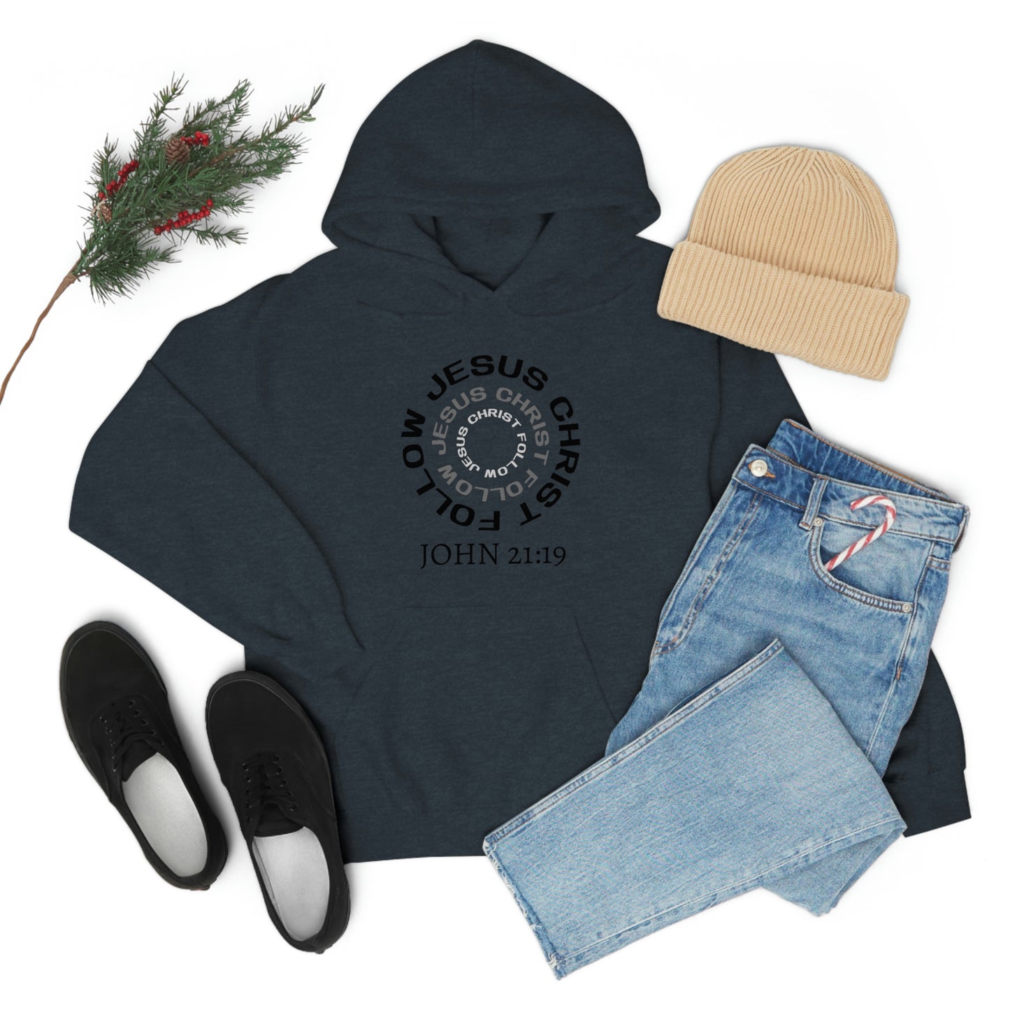 Follow Jesus Christ Unisex Adult Hoodie -Unisex Heavy Blend™ Hooded Sweatshirt